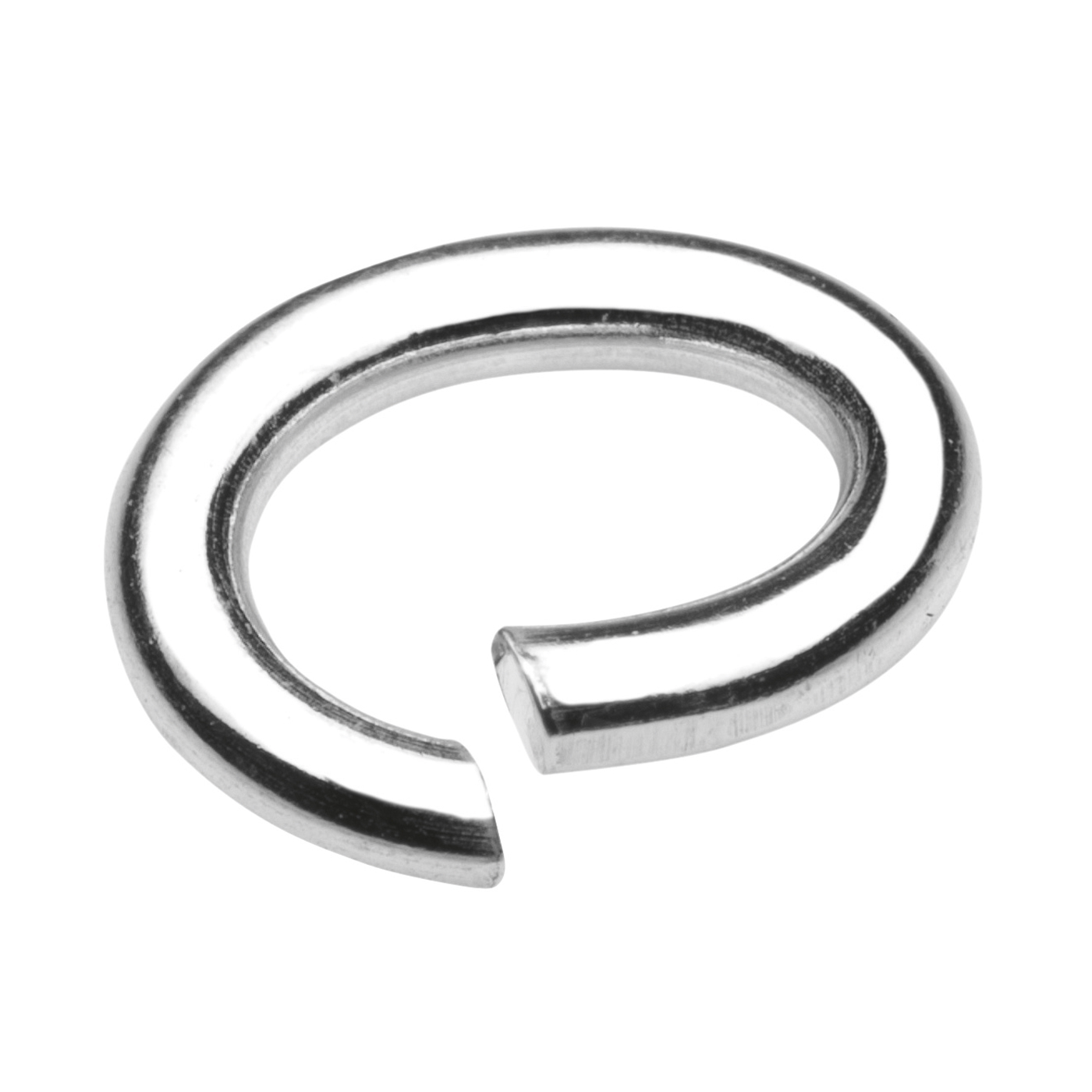Binding Rings, oval, 925Ag, ø 8 mm - 10 pieces