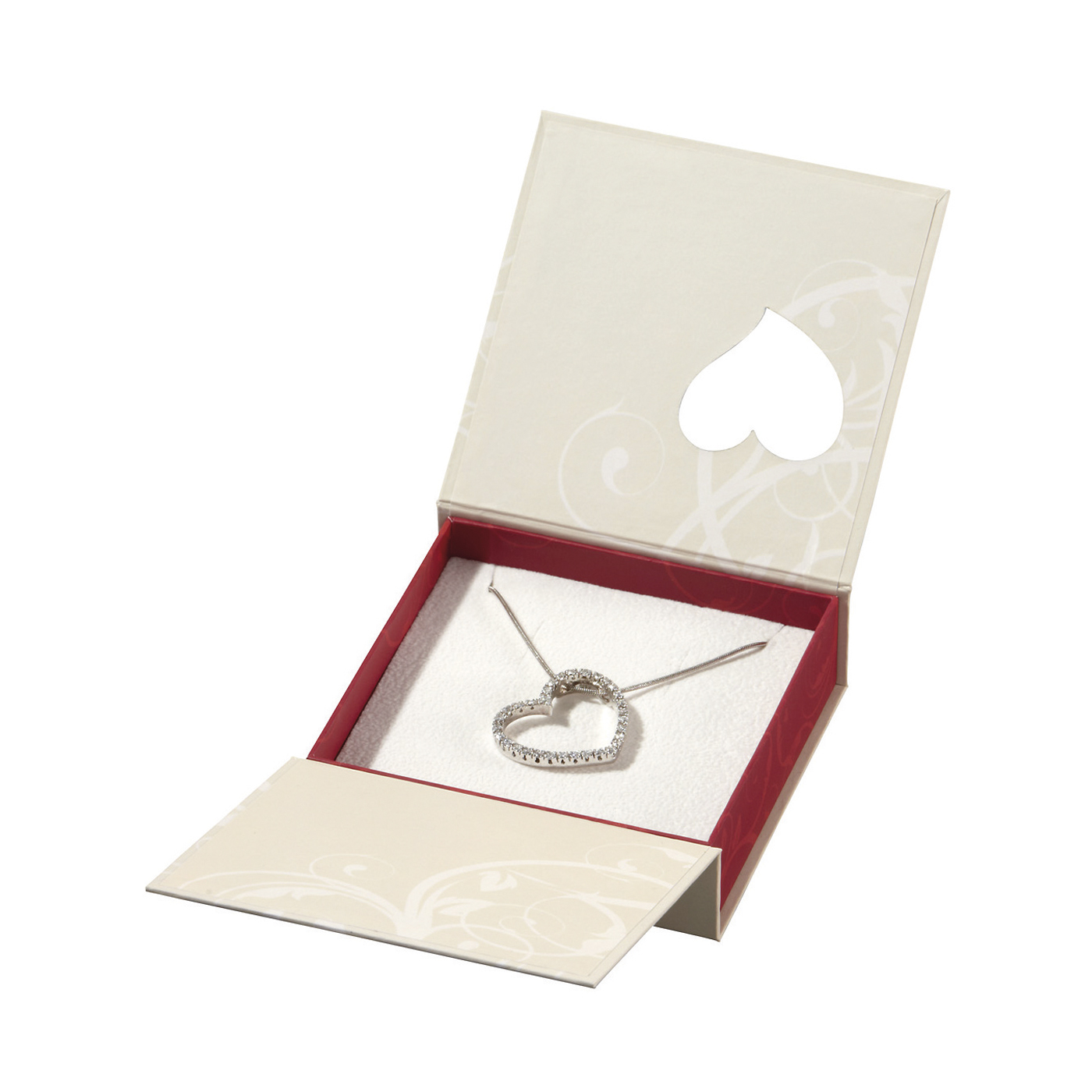 Jewellery Packaging "Love", 85 x 85 x 22 mm - 5 pieces