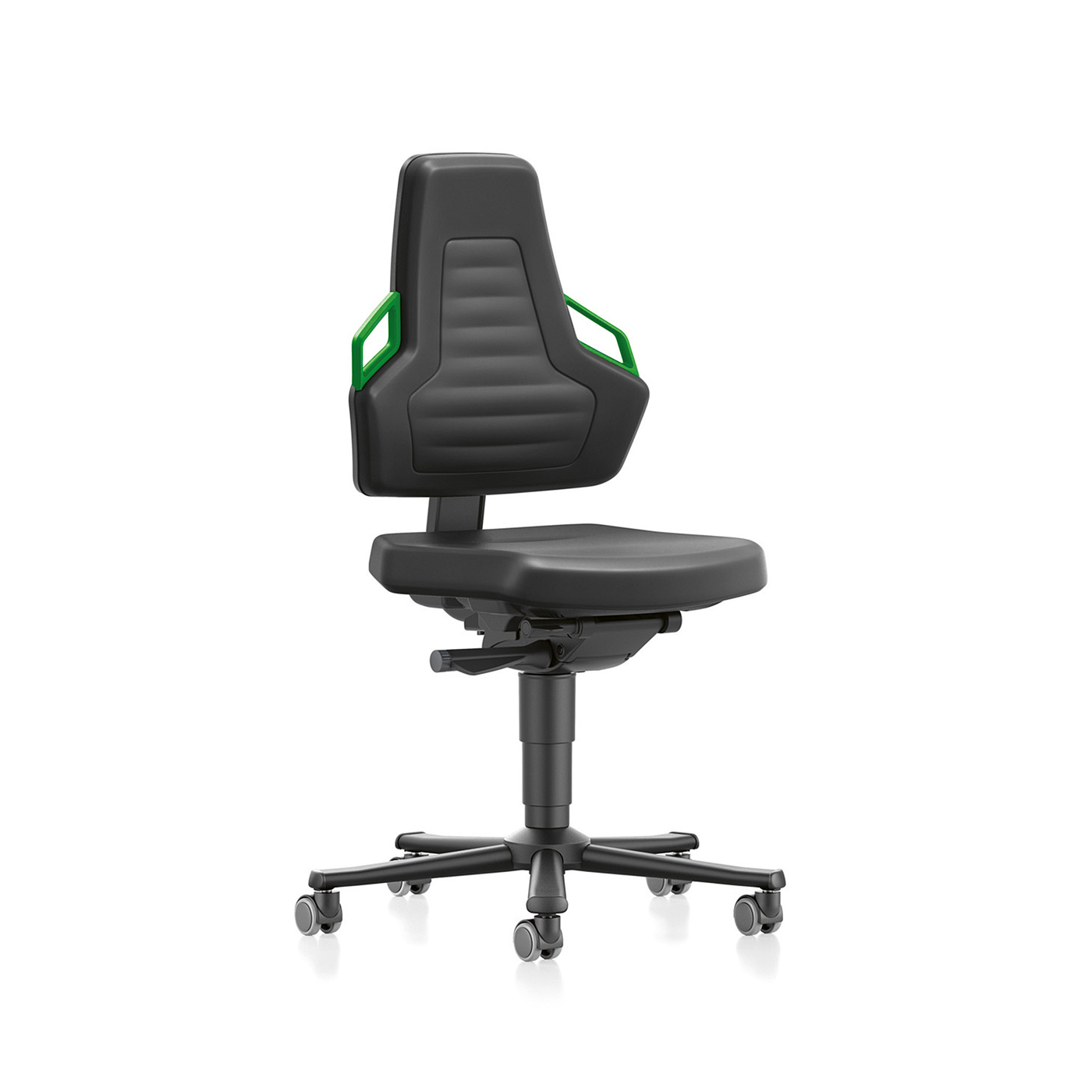 Nexxit 2 Swivel Chair, Integral Foam Black/Green - 1 piece