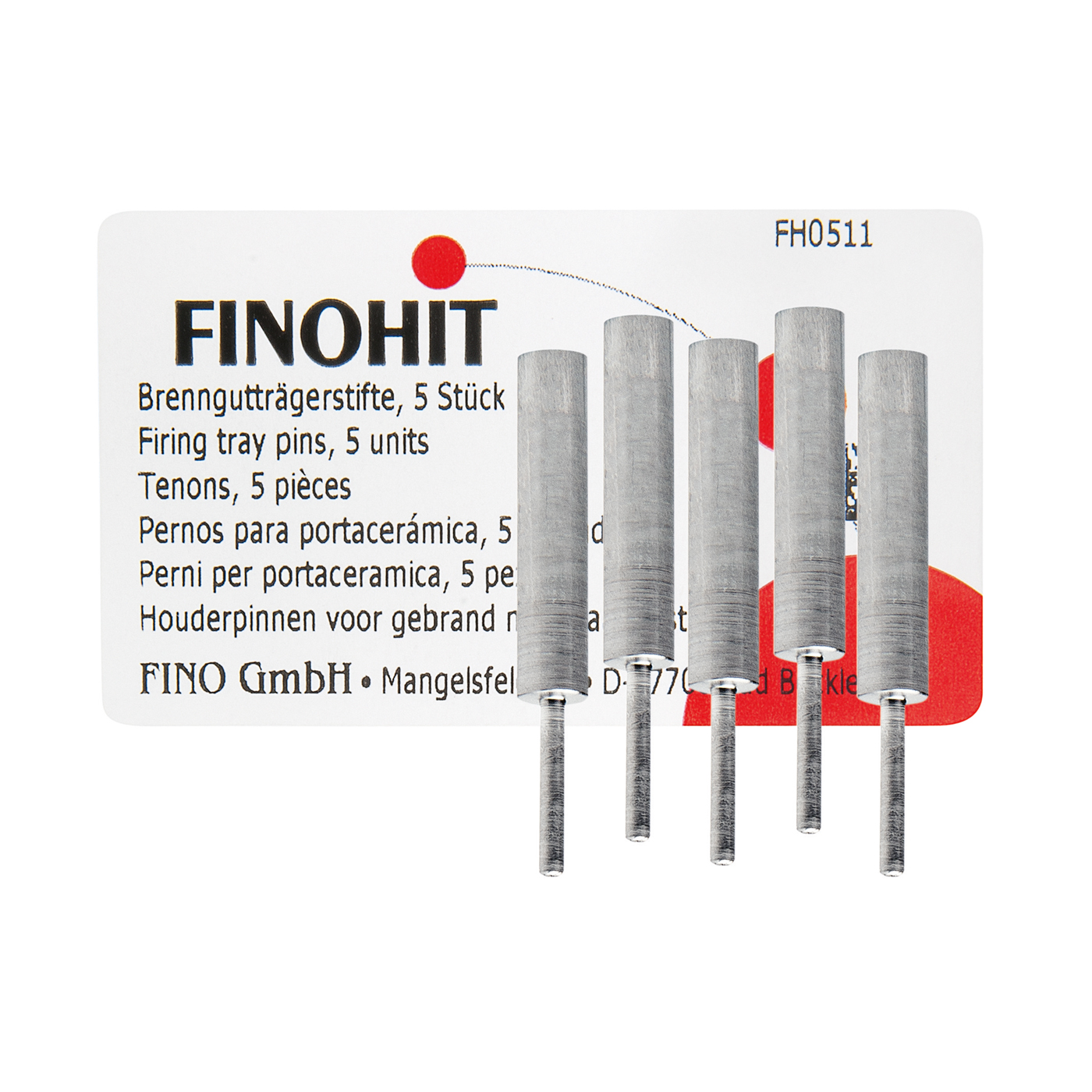FINOHIT Firing Tray Pins, for Honeycomb Firing Tray - 5 pieces
