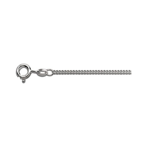 Curb Chain, 925Ag, 1.20 mm, 45 cm - 1 piece