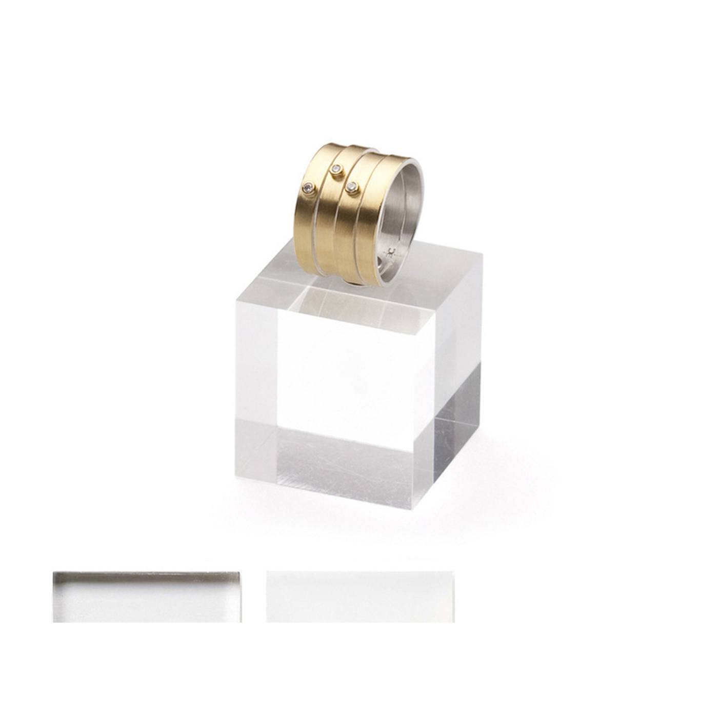 PICA-Design Präsentationswürfel, für Ringe, 30 x 30 x 30 mm, matt - 1 Stück