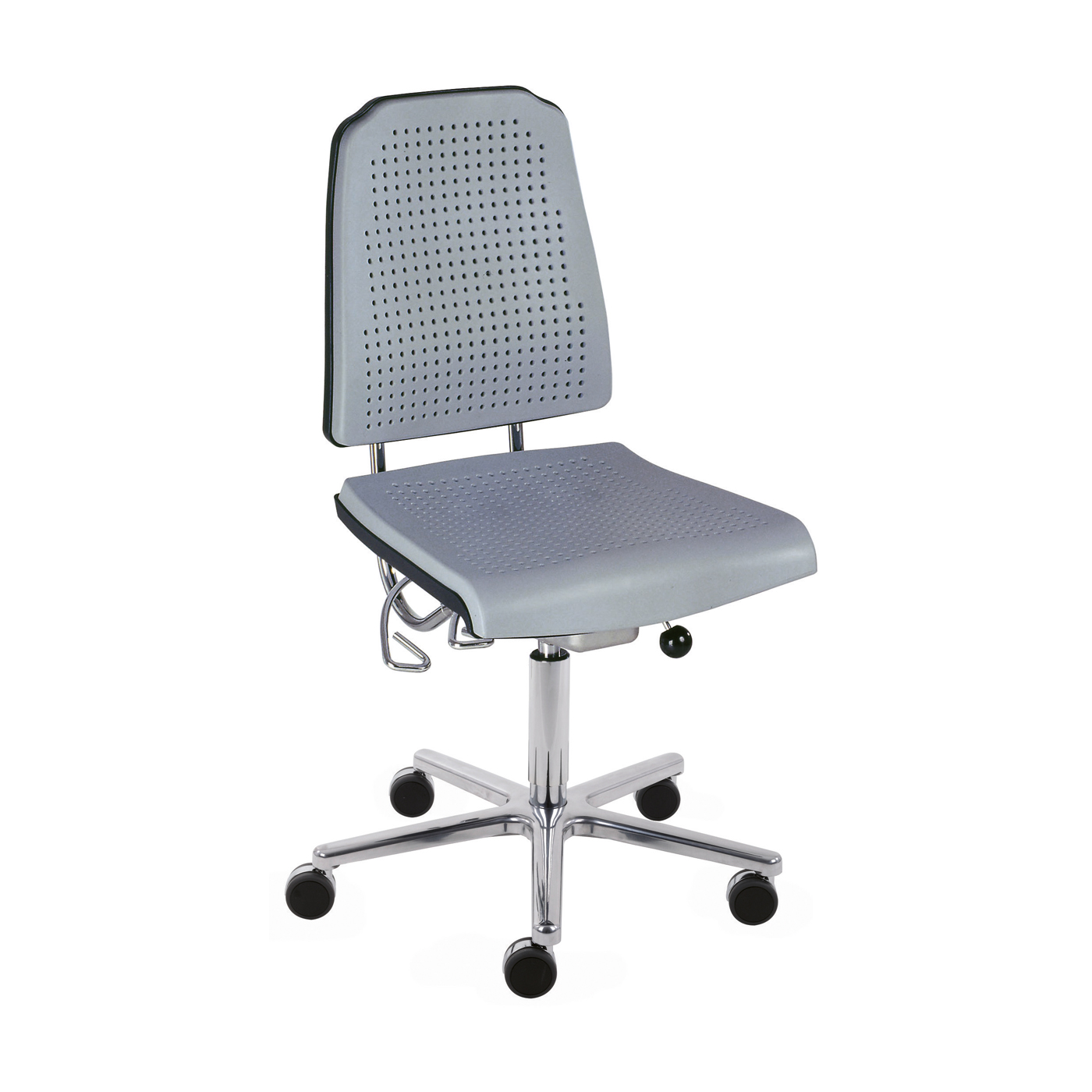 Klimastar Swivel Chair, Tele Grey - 1 piece