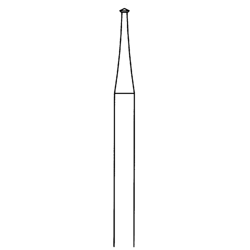 Double Bevel Milling Cutter, Fig. 485, 70°, ø 1.2 mm - 1 piece