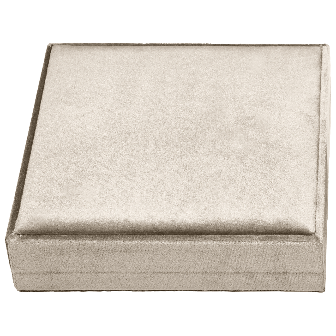 Socases Schmucketui "Classic", vanille, 190 x 190 x 45 mm - 1 Stück