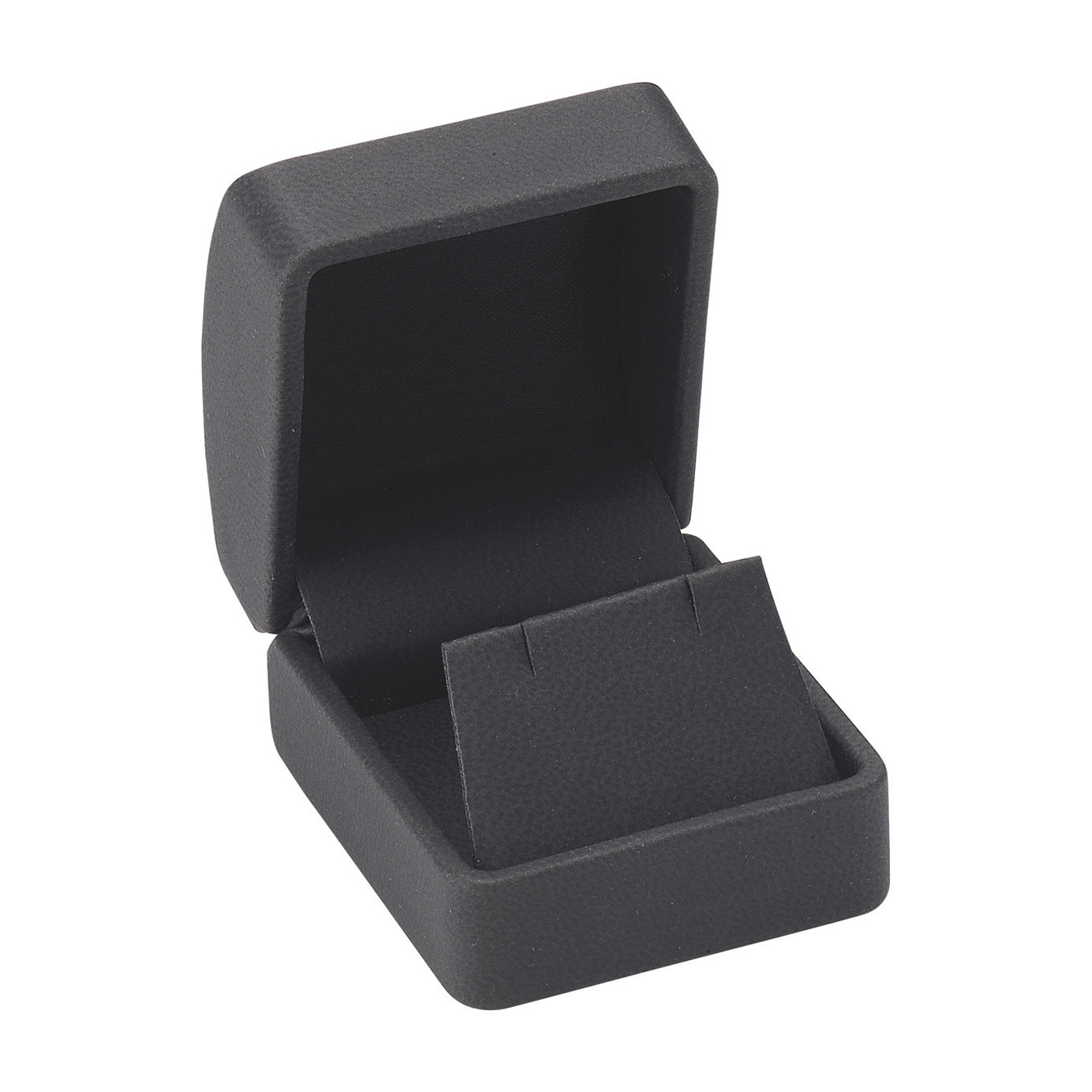 Jewellery Packaging "Soft Touch", Black, 45 x 45 x 26 mm - 1 piece