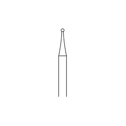 Diamond Grinder, Ball, Fig. 801, ø 0.9 mm - 1 piece