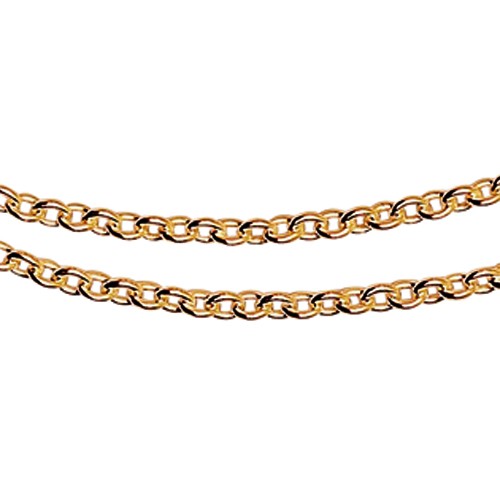 Trace Chain, 585G, 1.45 mm, 45 cm - 1 piece