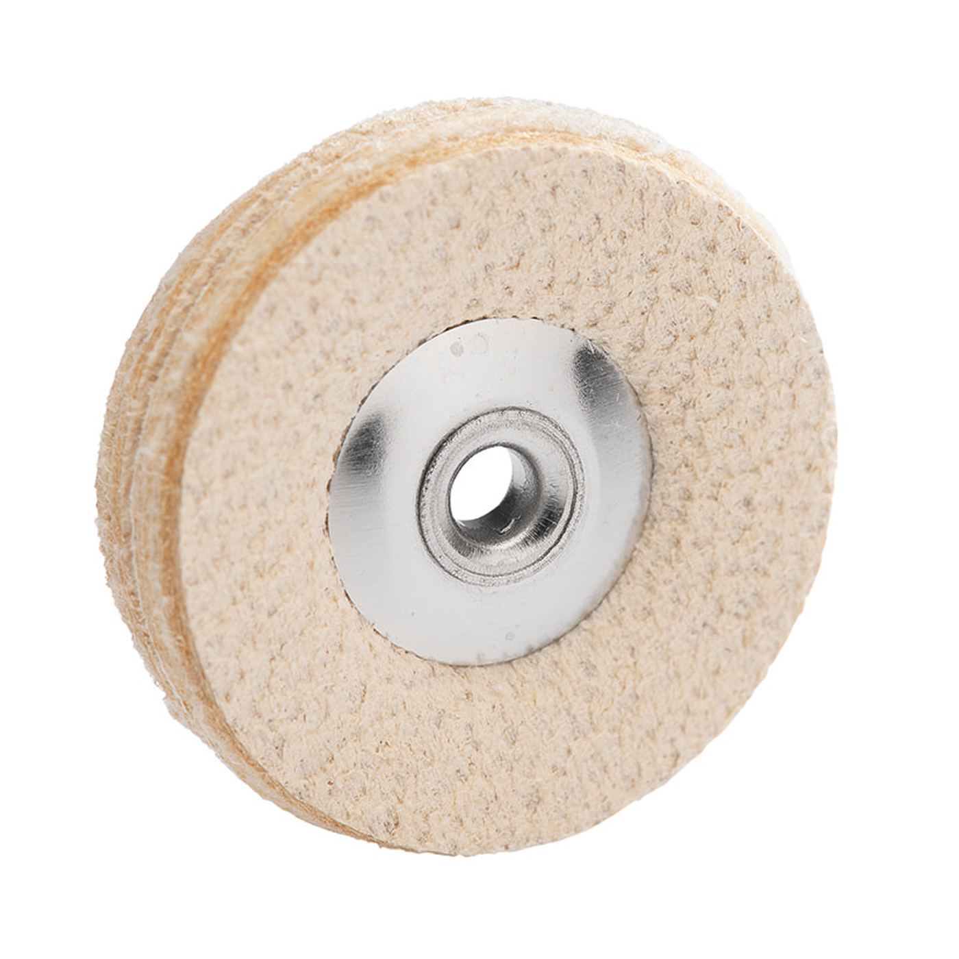 Polirapid polishing buffs, leather, ø 21 mm - 6 pieces