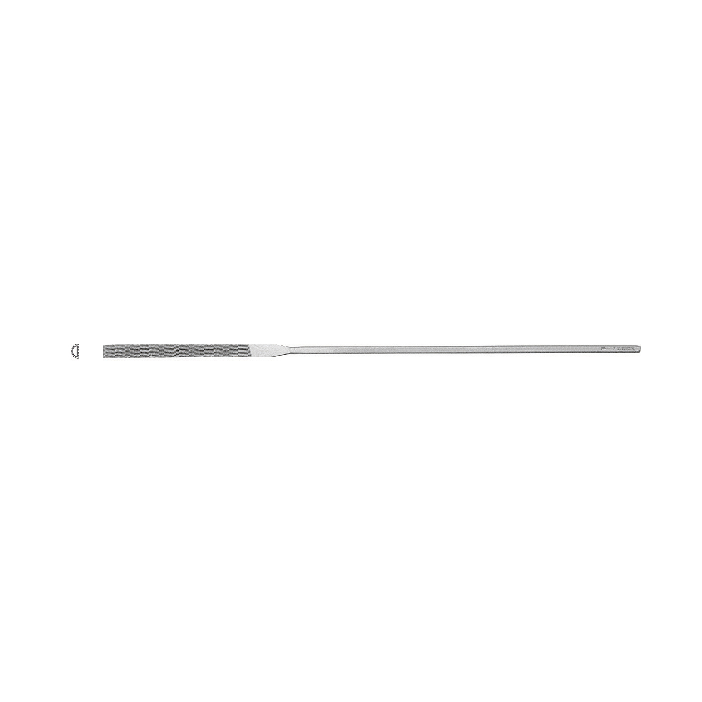 Friedr. Dick Echappementfeile, Walze, Hieb 8, 40 mm - 1 Stück