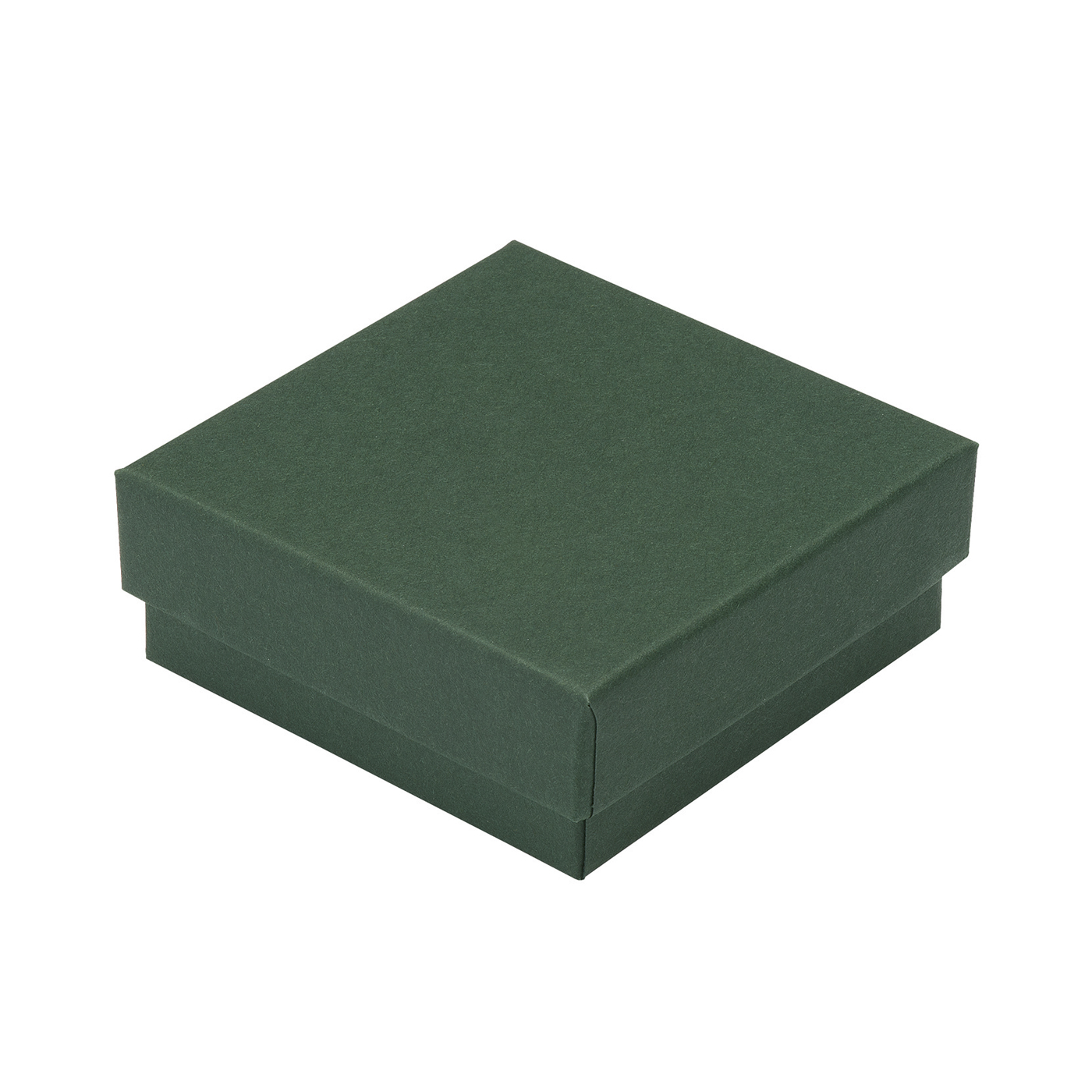 Jewellery Packaging "Eco", Green, 65 x 65 x 25 mm - 1 piece