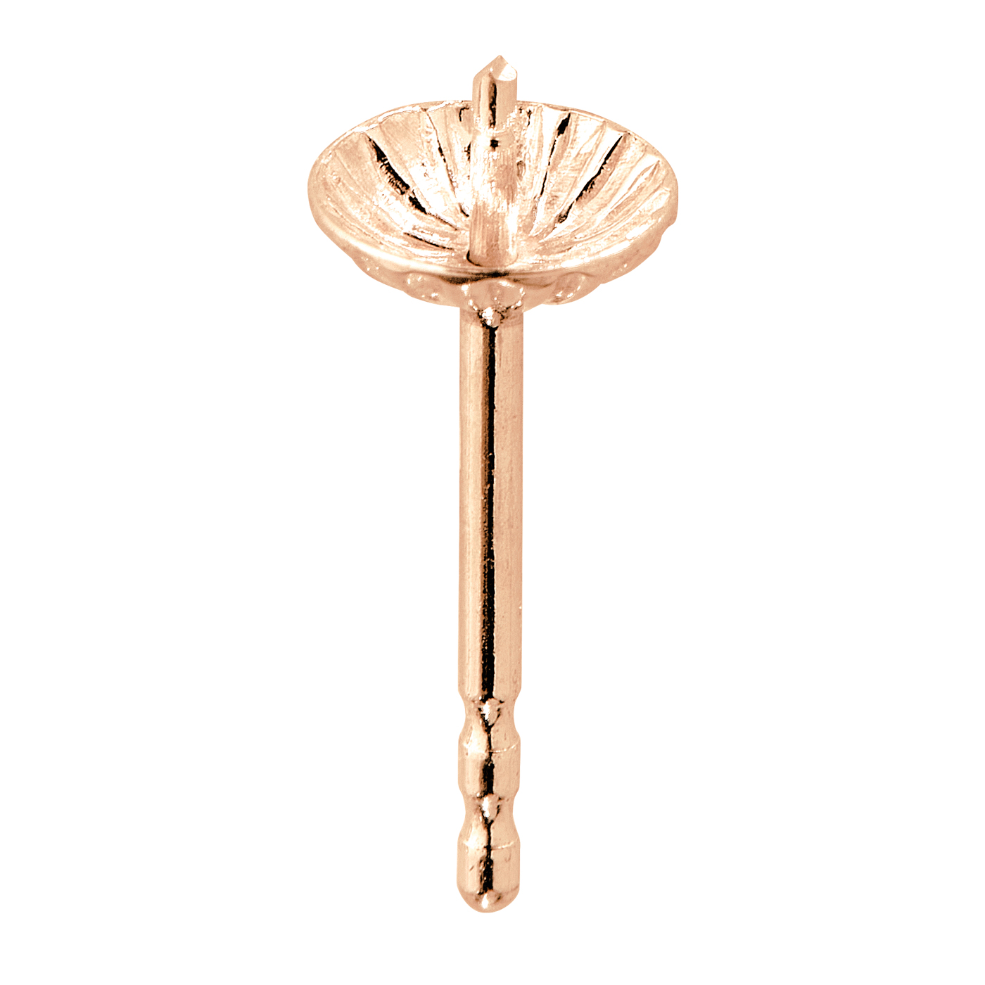 Ear Post, 333G, Pearl Cup ø 5 mm - 1 piece