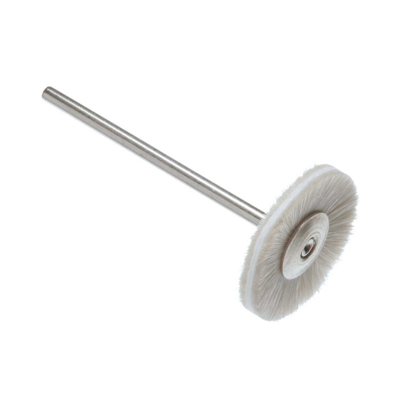 Hatho Kombibürsten, Ziegenhaar, weiß / Zeta-Tuch, ø 22 mm - 12 Stück