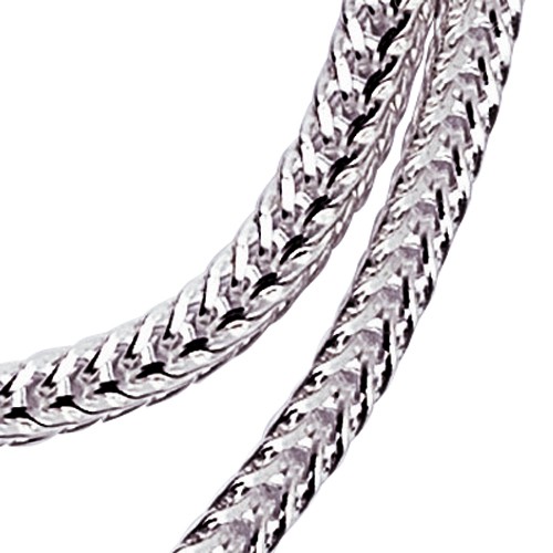 Foxtail Chain, 925Ag, 1.50 mm, 50 cm - 1 piece Foxtail Chain, 925Ag, 1.50 mm, 50 cm - 1 piece