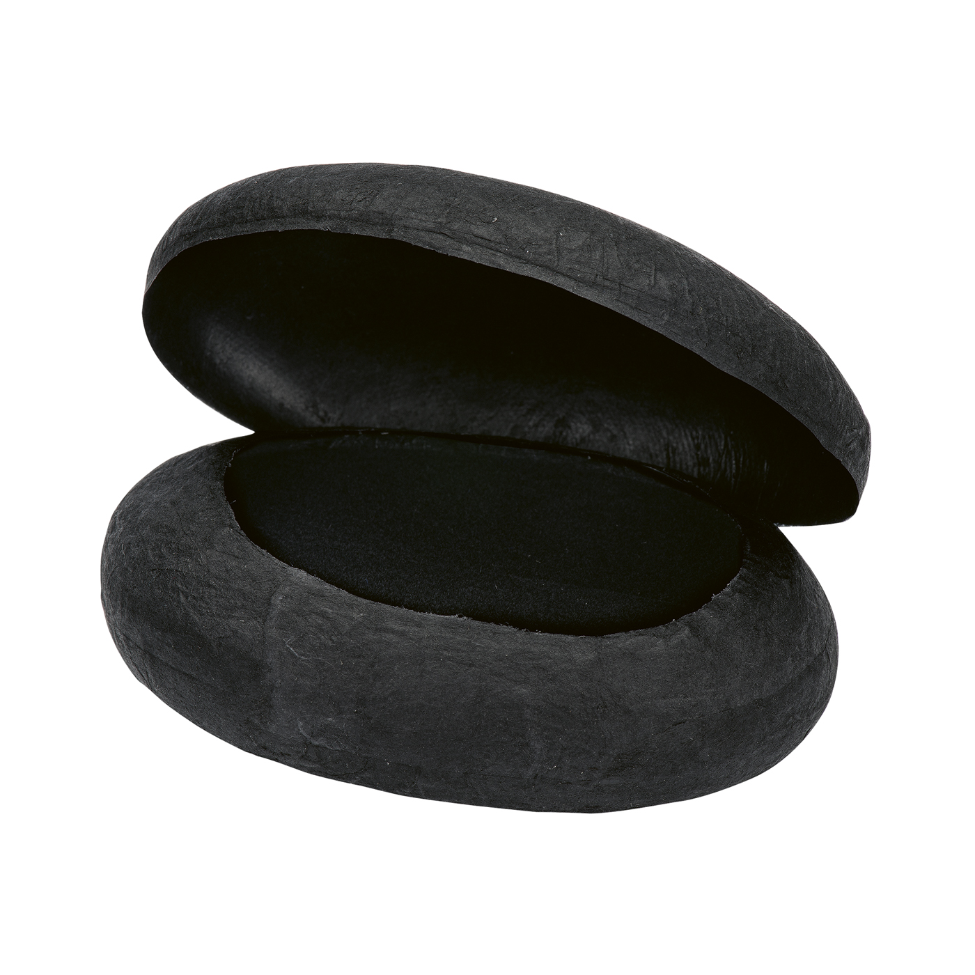 PICA-Design Schmucketui "Stein", schwarz, 90 x 60 x 35 mm - 1 Stück PICA-Design Schmucketui "Stein", schwarz, 90 x 60 x 35 mm - 1 Stück