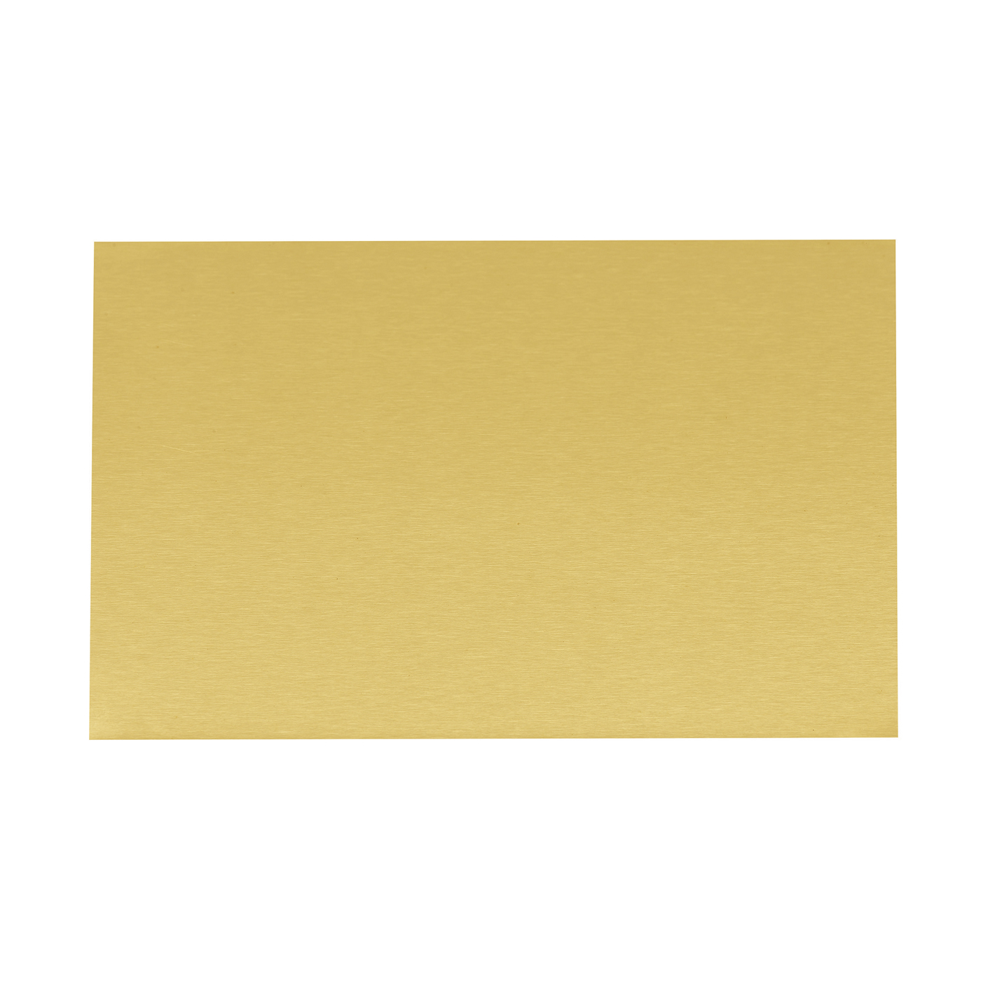 Sheet Metal, 750G/125 Deep Yellow, 60 x 40 x 0.5 mm - 1 piece