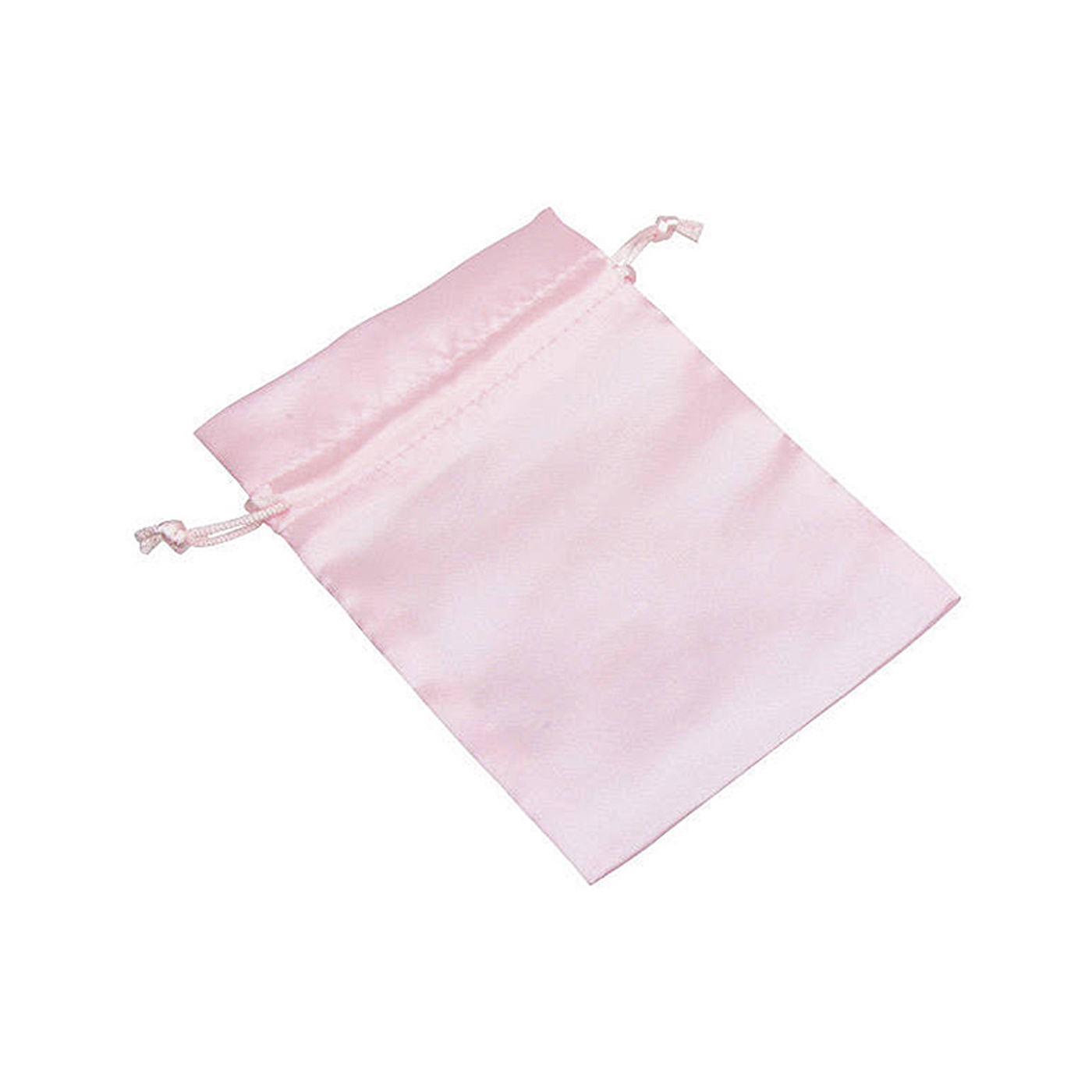 Satinbeutel medium, rosa, 110 x 155 mm - 1 Stück