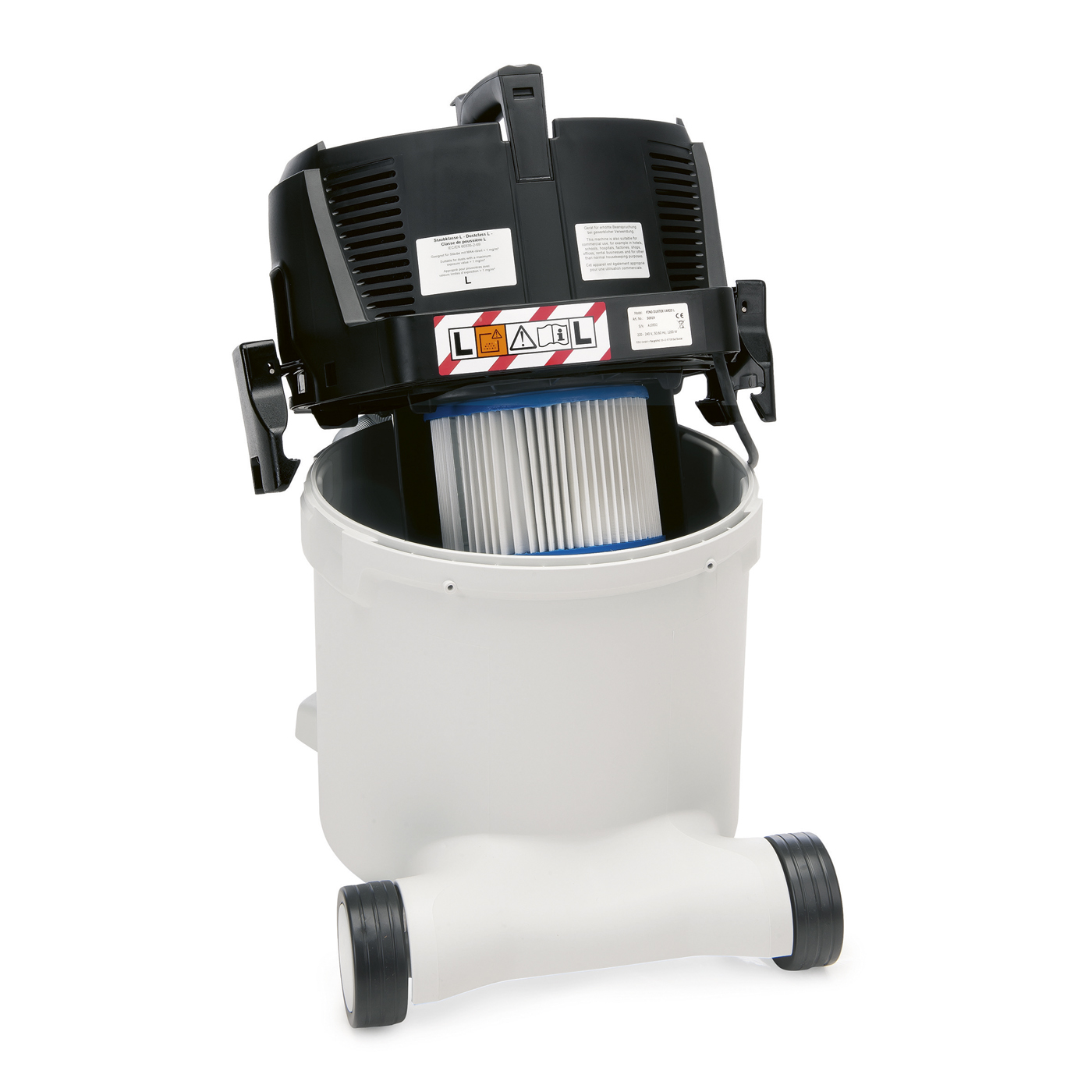 FINO DUSTEX VARIO L Extraction Unit, Grey - 1 piece