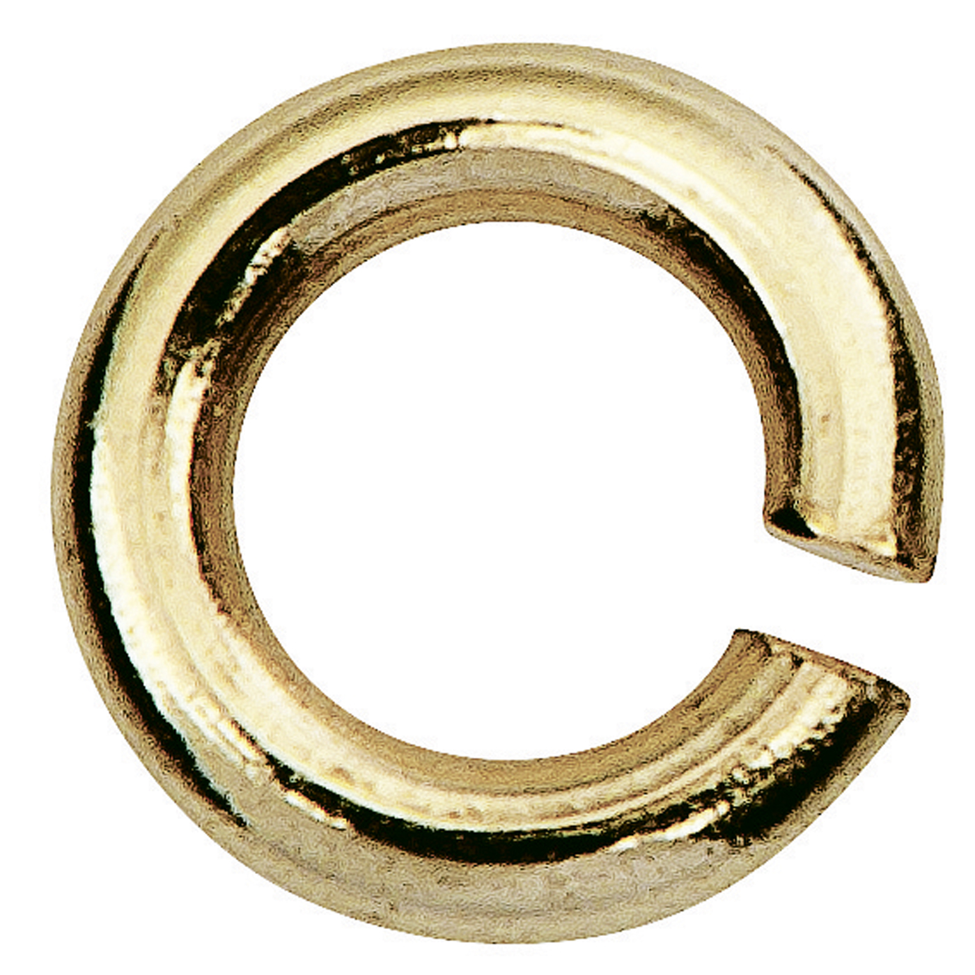 Binderinge, Doublé, rund, ø 3 mm, Draht-ø 0,6 mm - 1 Stück