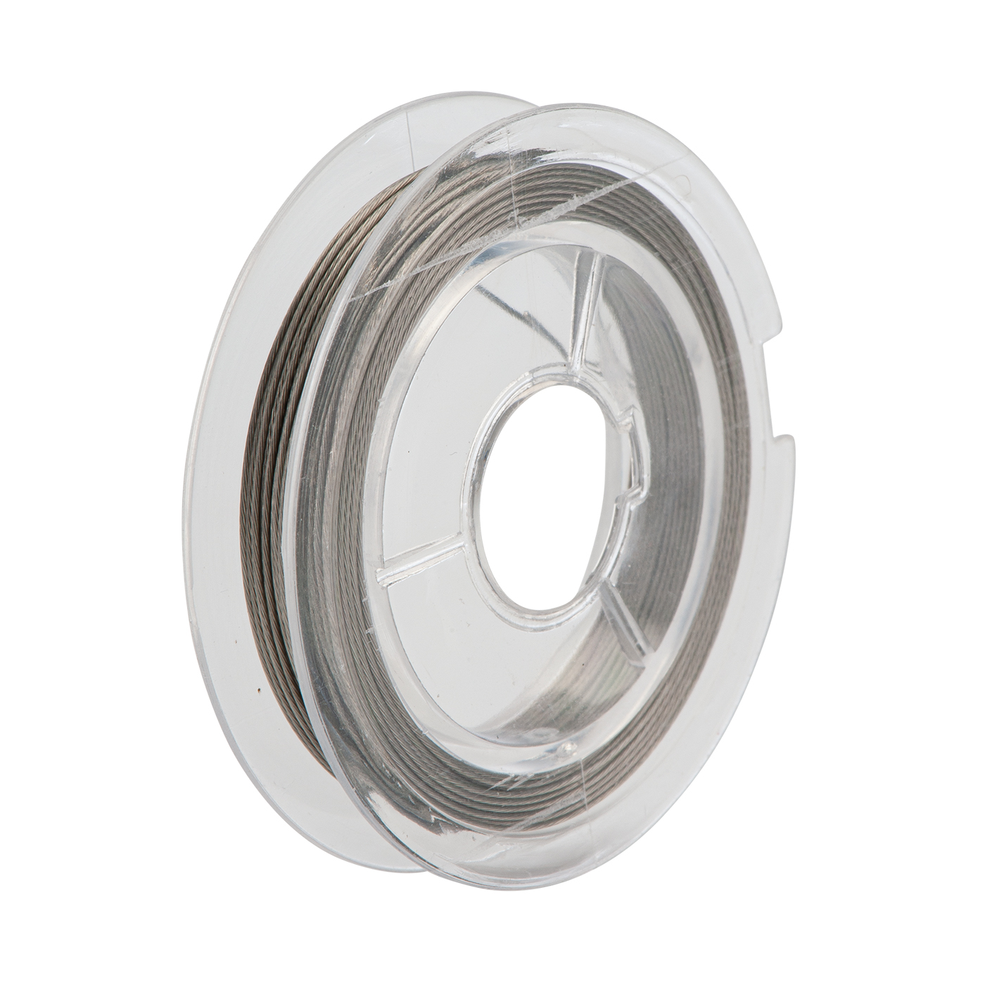 Stahldraht, silberfarbig, ø 0,45 mm, 10 m - 10 m Stahldraht, silberfarbig, ø 0,45 mm, 10 m - 10 m