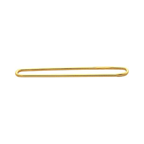 Wire Bar, 925Ag Gold-Plated, 17 mm - 1 piece