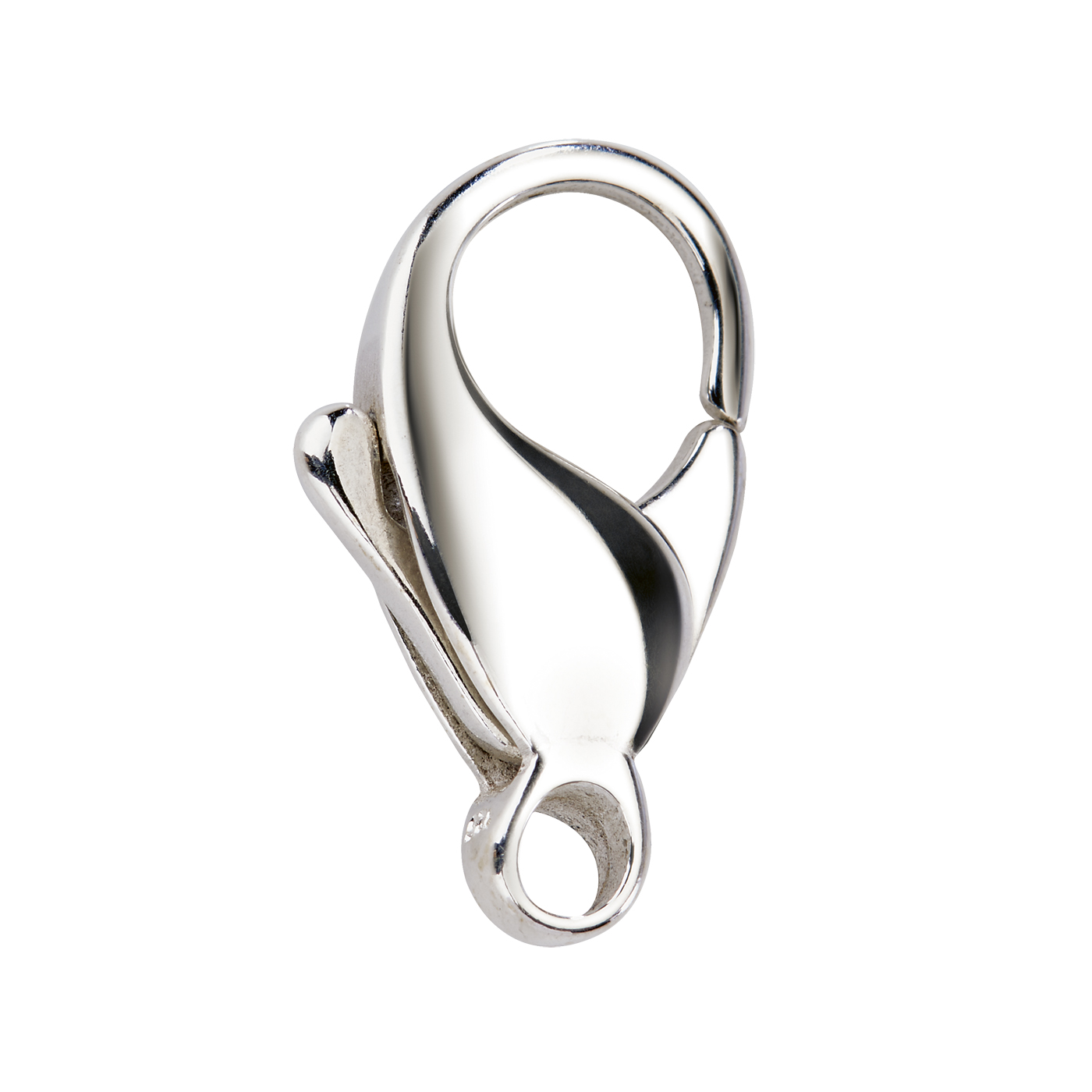 Karabiner, 750 WG, 15 mm, bauchig, schwere Ausführung - 1 Stück