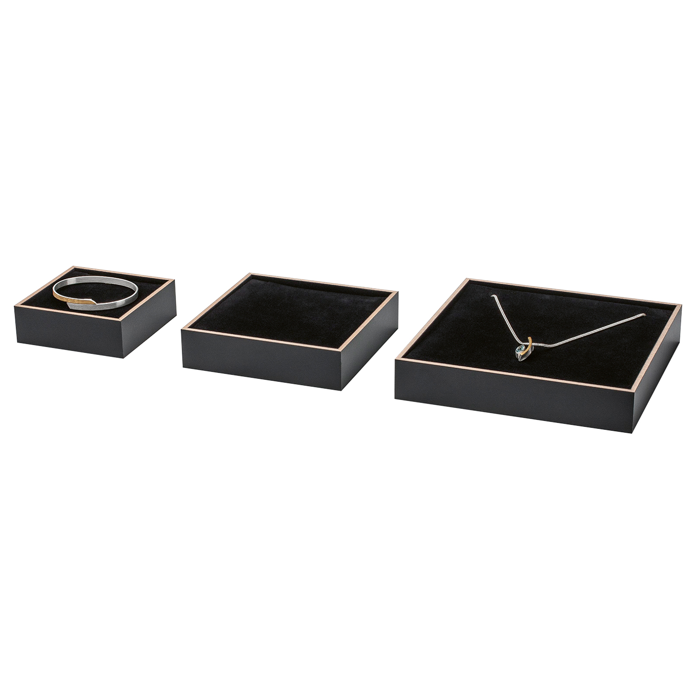 PICA-Design Display "Cubes", schwarz - 1 Sortiment