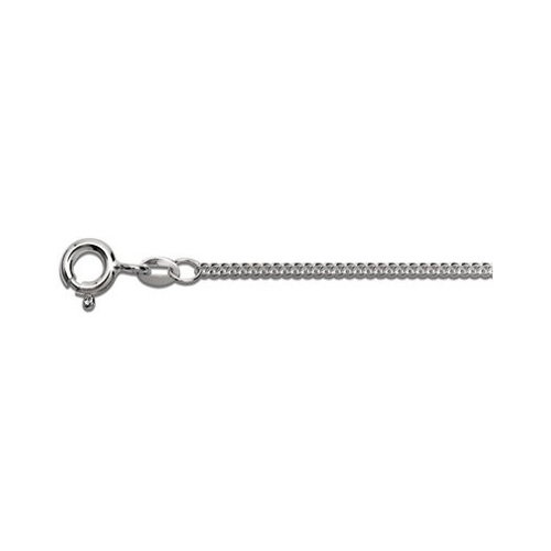 Curb Chain, 925Ag, 1.40 mm, 45 cm - 1 piece
