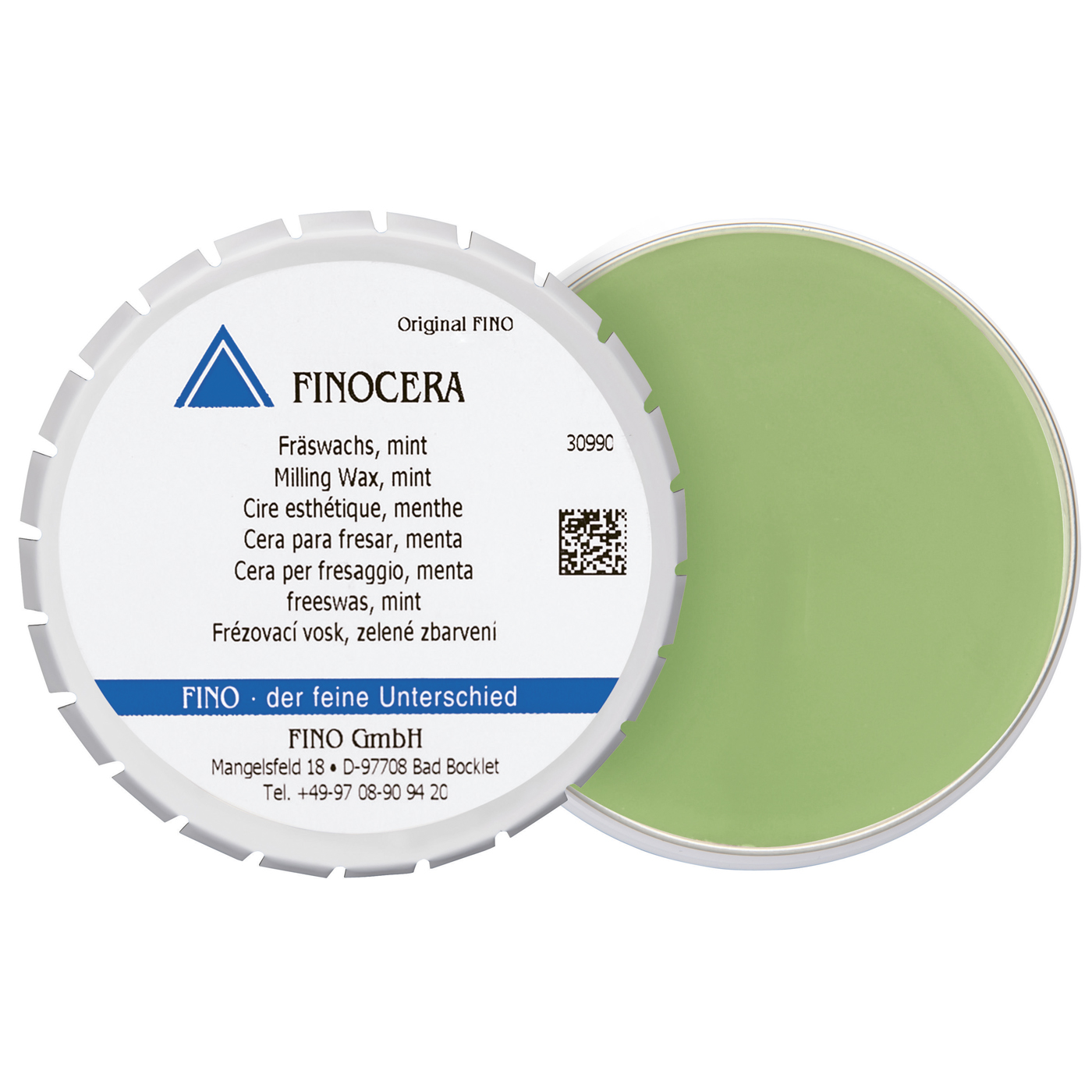 FINOCERA Fräswachs, mint - 70 g