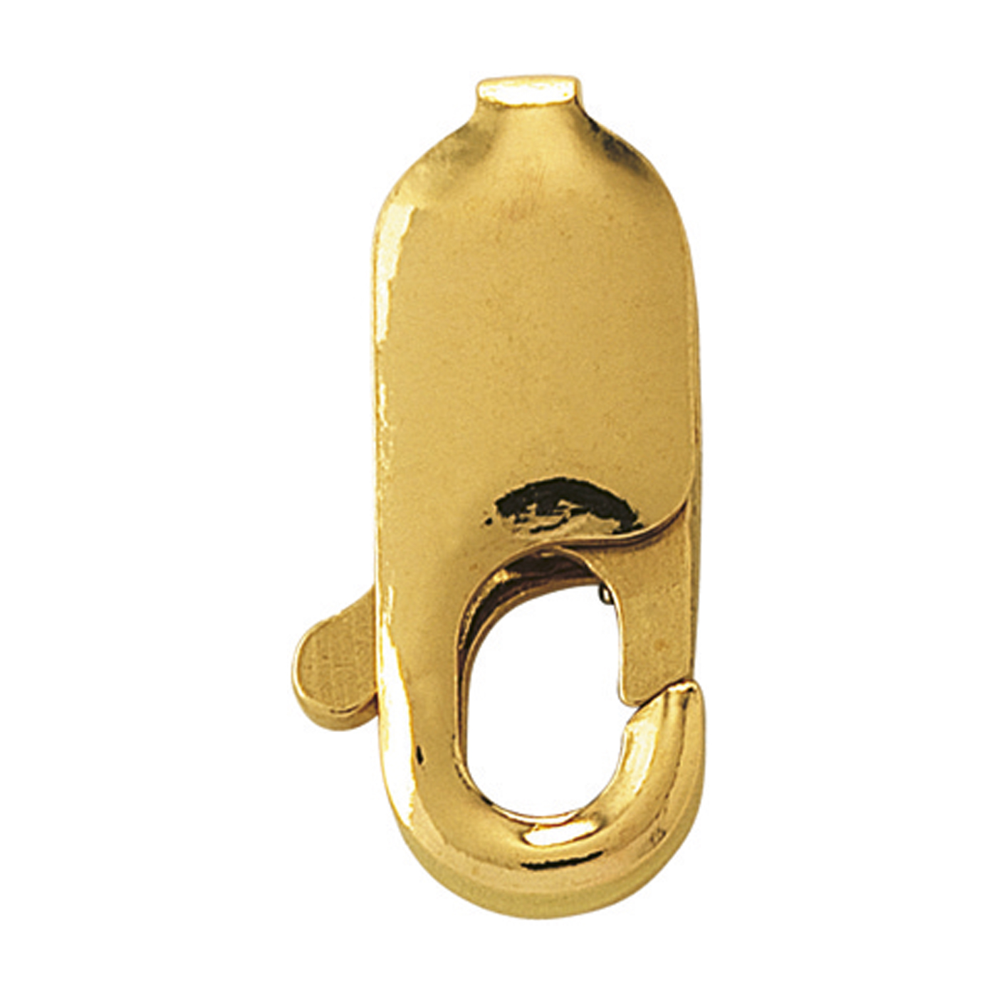 Lobster Clasp, 333G, 5 x 12 mm - 1 piece