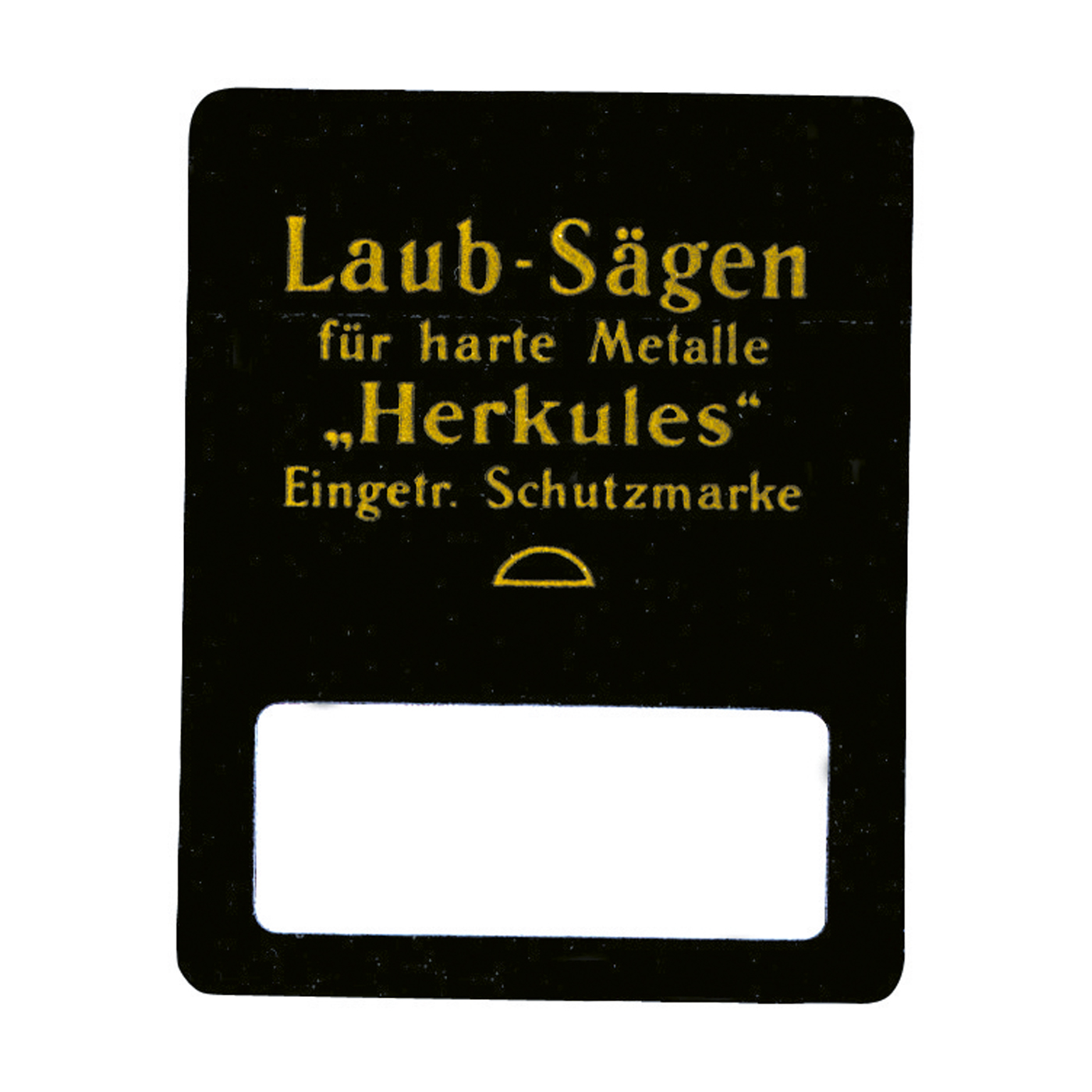 Herkules Metall-Laubsägeblätter, 8/0 - 144 Stück