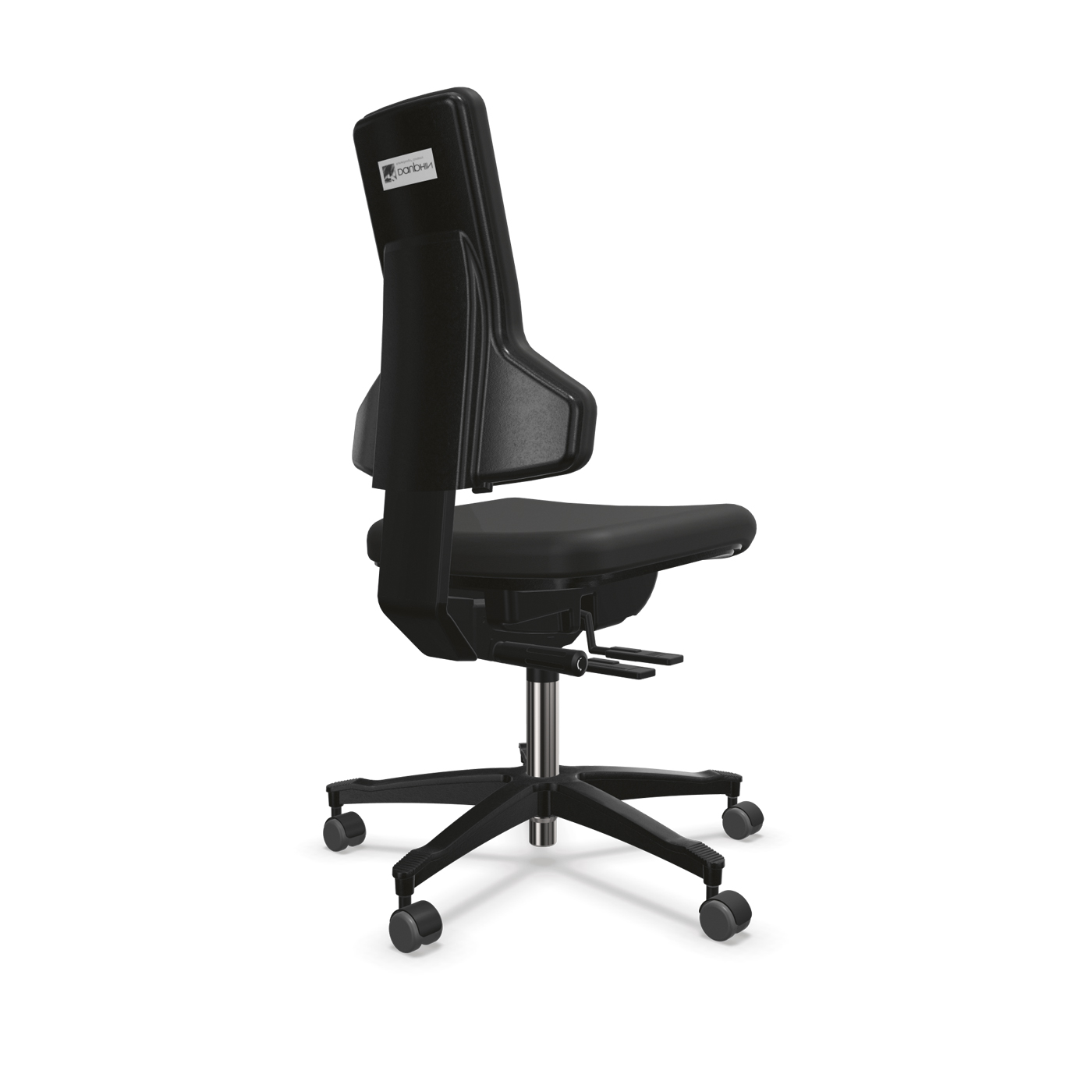 Tec profile Swivel Chair, AB, Artificial Leather Black - 1 piece Tec profile Swivel Chair, AB, Artificial Leather Black - 1 piece