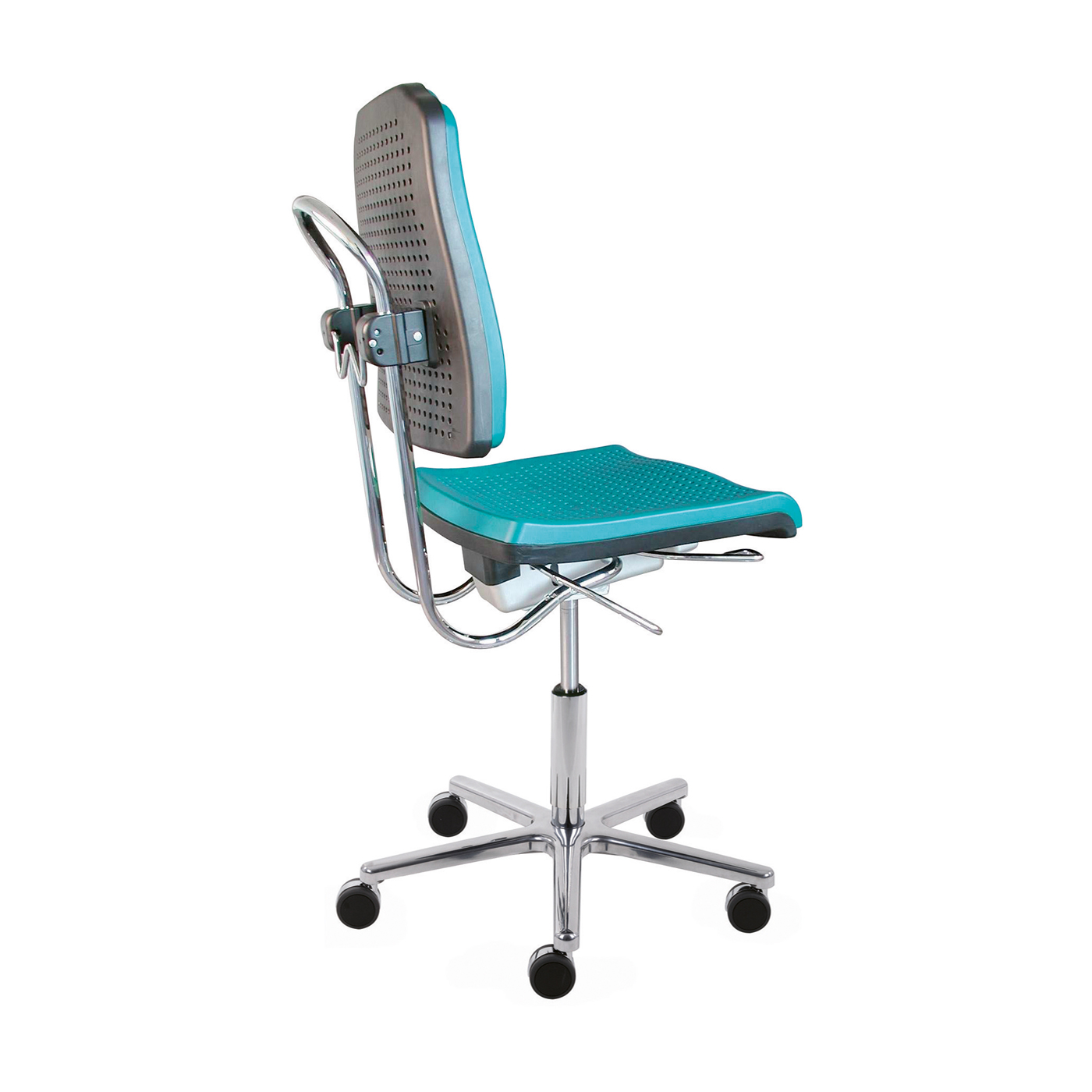 Klimastar Swivel Chair, Turquoise - 1 piece