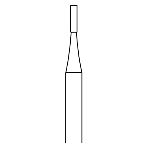 Cylinder Milling Cutter, Fig. 21, ø 0.9 mm - 1 piece