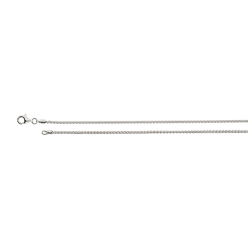Plait Chain, 925Ag, 1.3 mm, 50 cm - 1 piece
