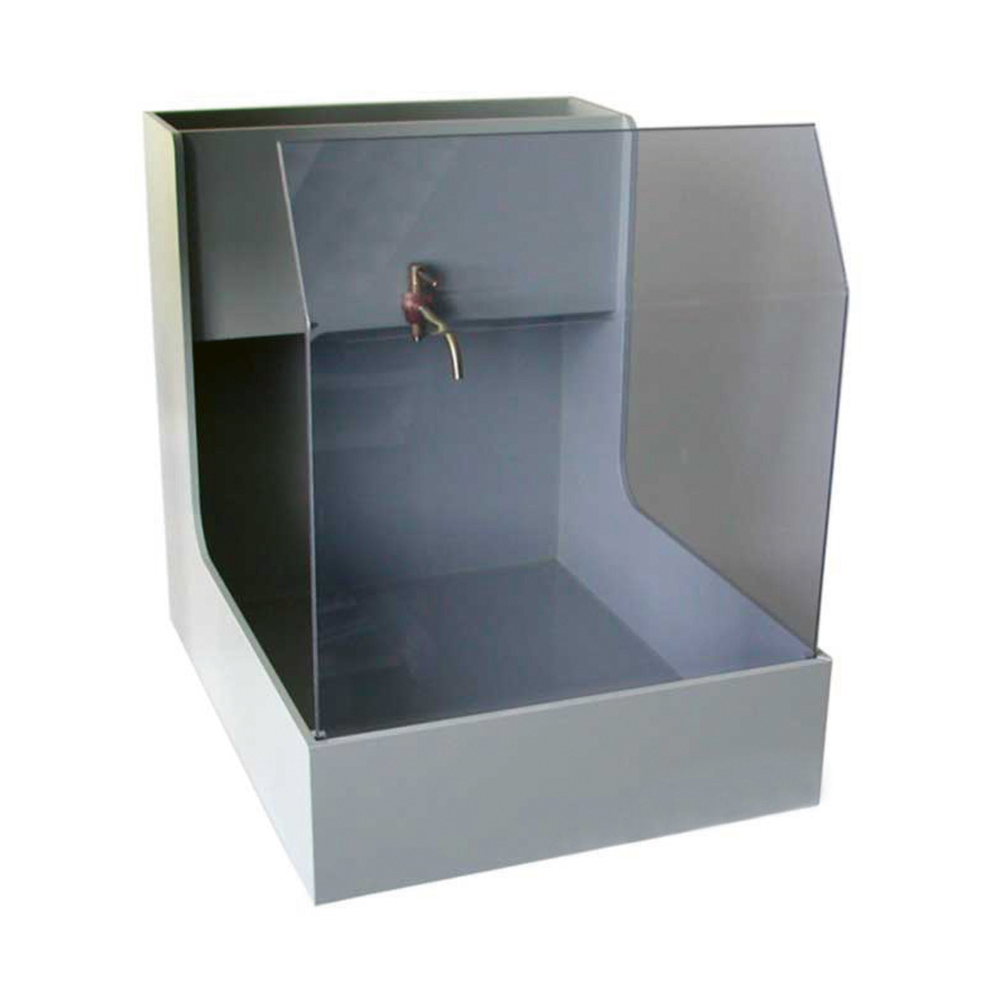 Scraping Box with Water Container - 1 piece