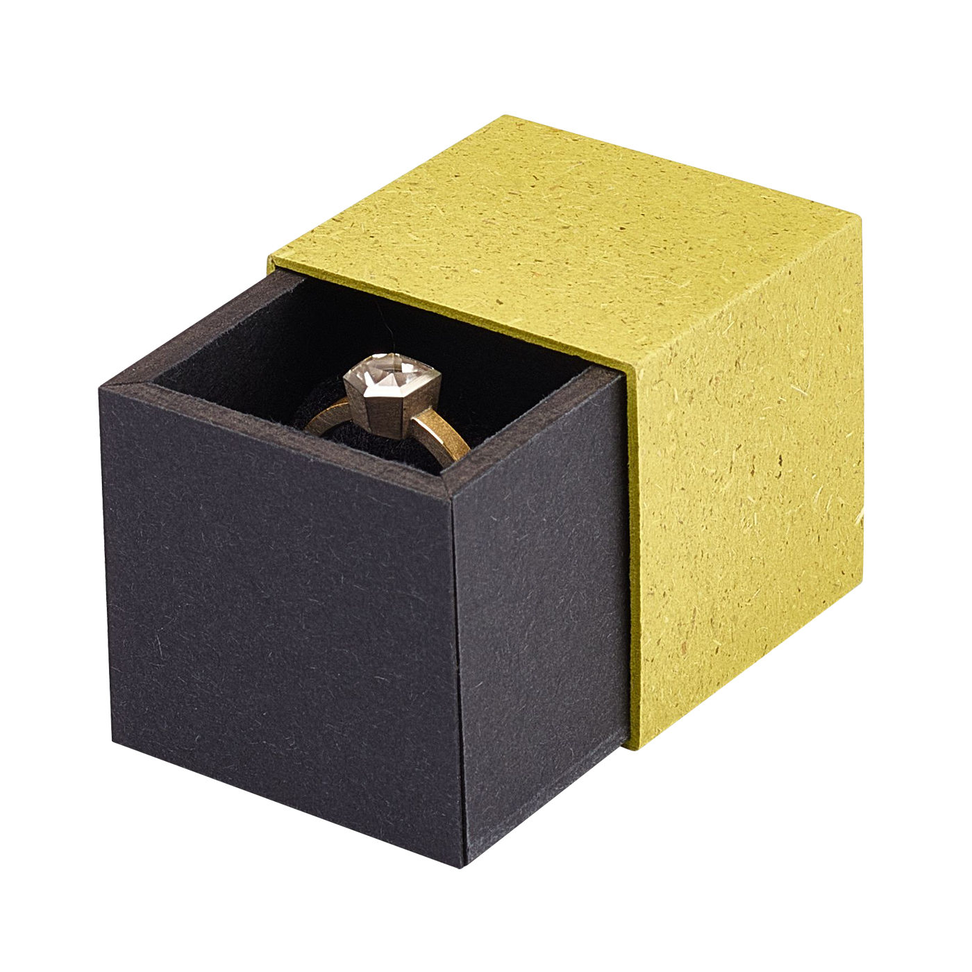 PICA-Design Schmucketui "Greenbox", grün/schwarz, 42 x 40 x 40 mm - 1 Stück PICA-Design Schmucketui "Greenbox", grün/schwarz, 42 x 40 x 40 mm - 1 Stück