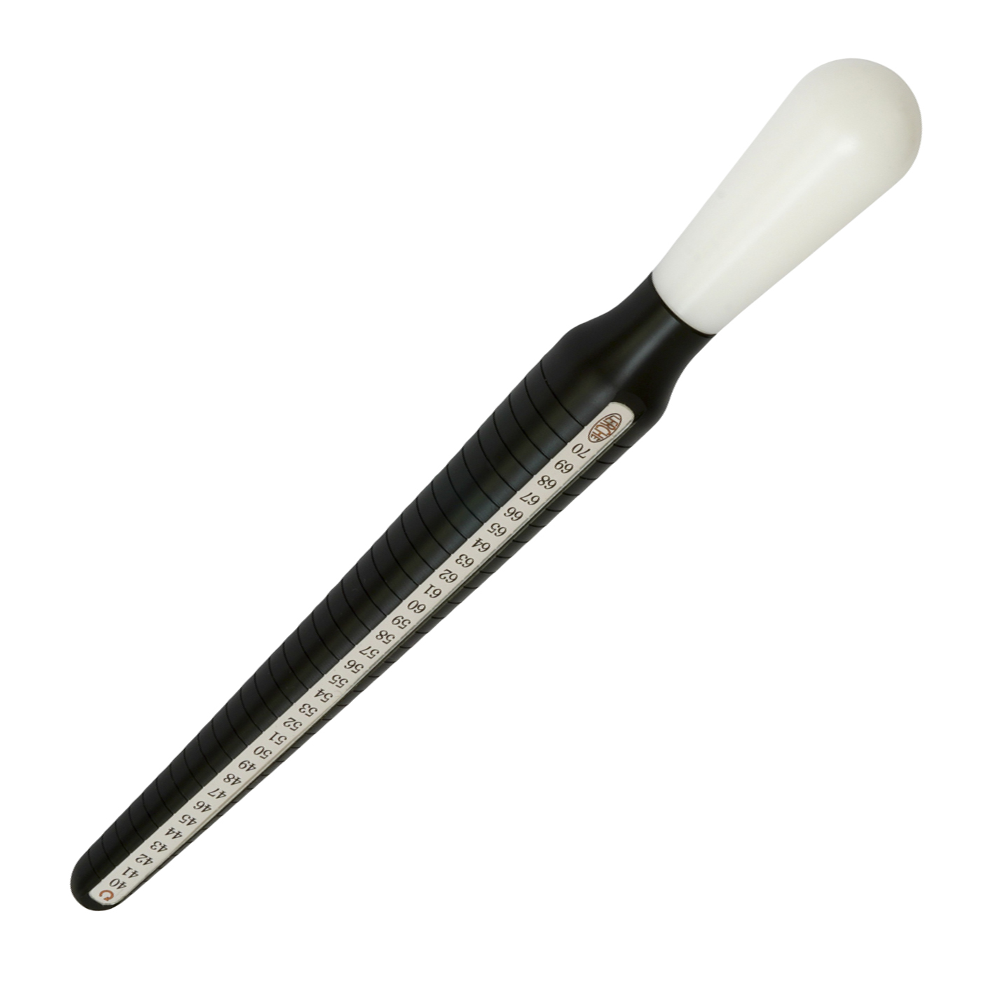 Lerche Ringstock klein, aus Delrin, Umfang 40-70 mm - 1 Stück