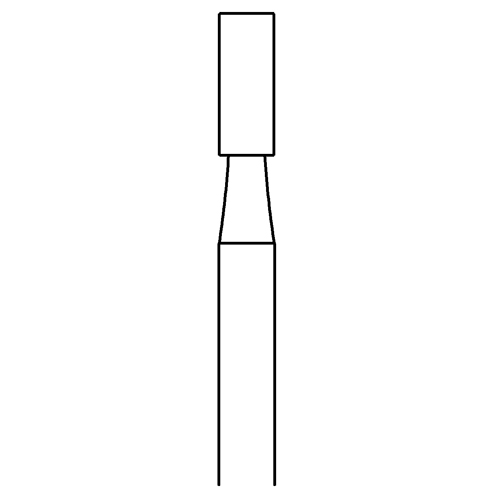 Cylinder Milling Cutter, Fig. 36, ø 2.3 mm - 1 piece