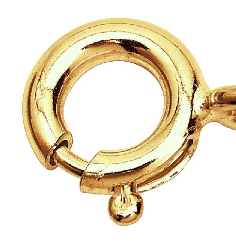 Fuchsschwanzkette, 585 G, 1,00 mm, 45 cm - 1 Stück Fuchsschwanzkette, 585 G, 1,00 mm, 45 cm - 1 Stück