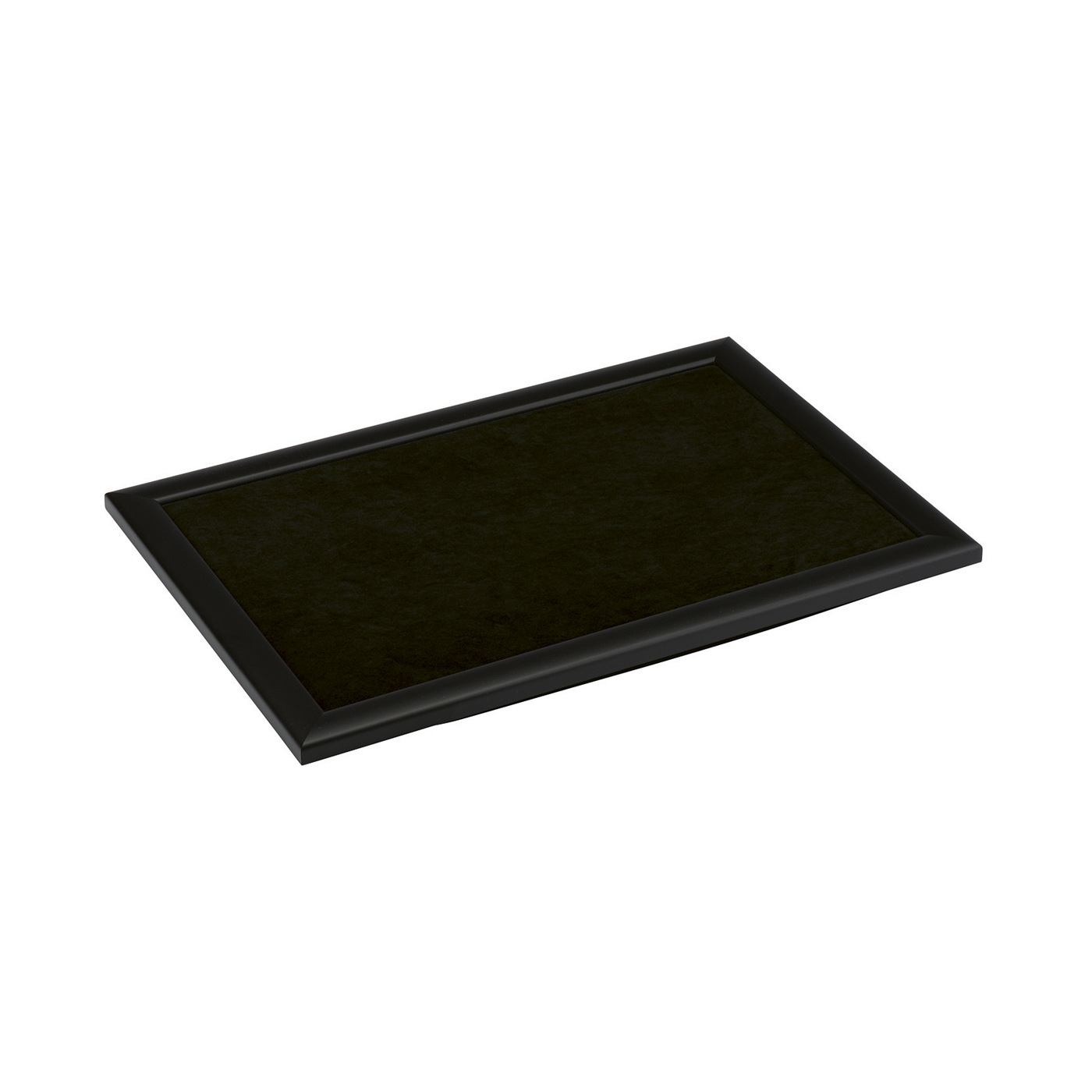 Präsentationstablett, schwarz/schwarz, 390 x 270 mm - 1 Stück Präsentationstablett, schwarz/schwarz, 390 x 270 mm - 1 Stück