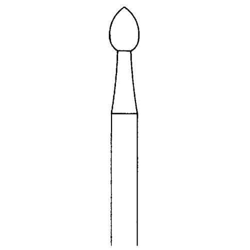 Bud Milling Cutter, Fig. 6. ø 2.3 mm - 1 piece