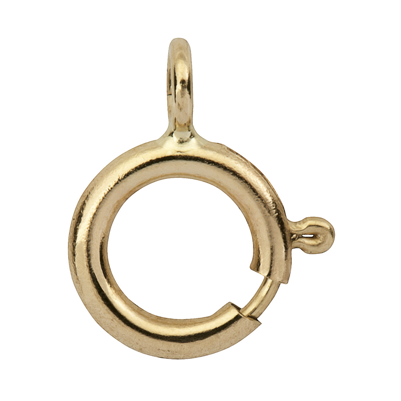 Spring Ring, 585G, ø 7 mm - 1 piece