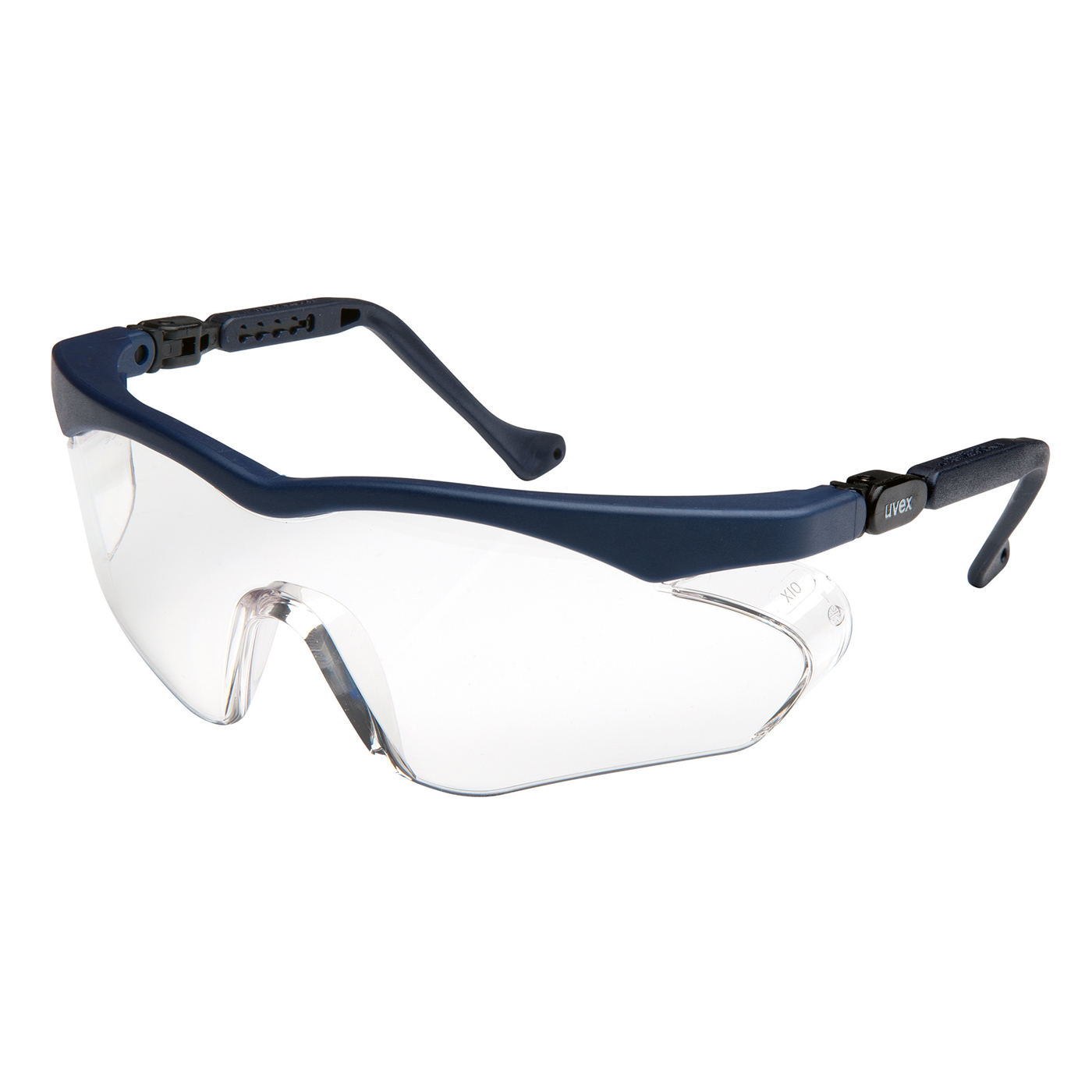 iSpec Flexi Fit II Protective Goggles, Lens Transp., Blue - 1 piece