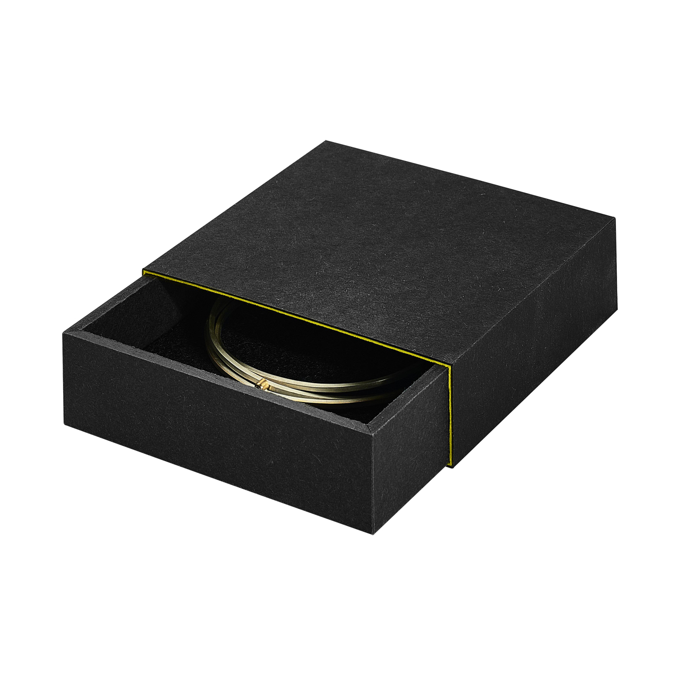 PICA-Design Schmucketui "Fineline", schwarz/bunt, 92 x 90 x 25 mm - 10 Stück PICA-Design Schmucketui "Fineline", schwarz/bunt, 92 x 90 x 25 mm - 10 Stück