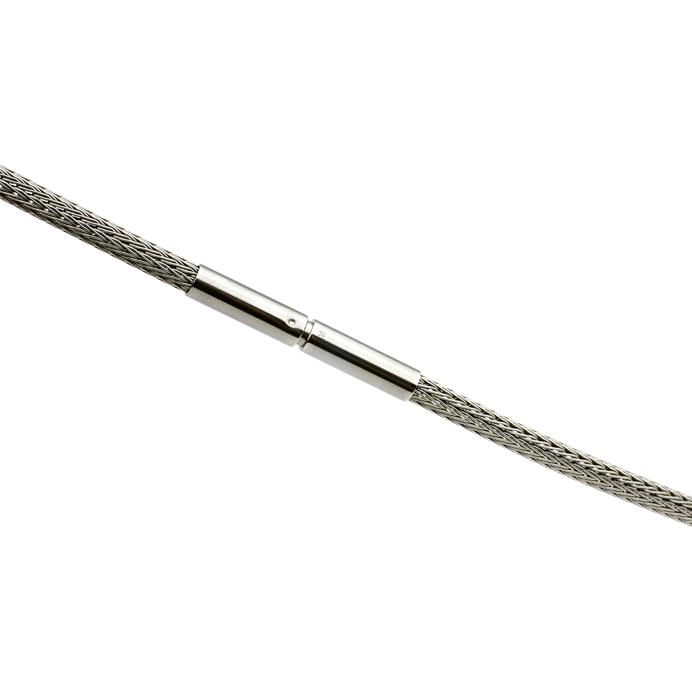 Halsreif "Calza", ES, ø 2,5 mm, 40 cm, Bajonett - 1 Stück Halsreif "Calza", ES, ø 2,5 mm, 40 cm, Bajonett - 1 Stück
