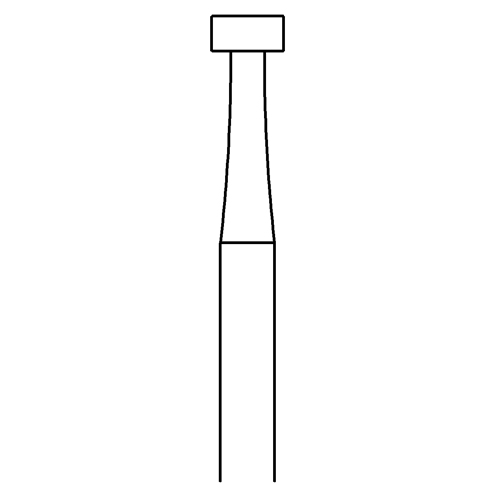 Wheel Milling Cutter, Fig. 412, ø 3.1 mm - 1 piece