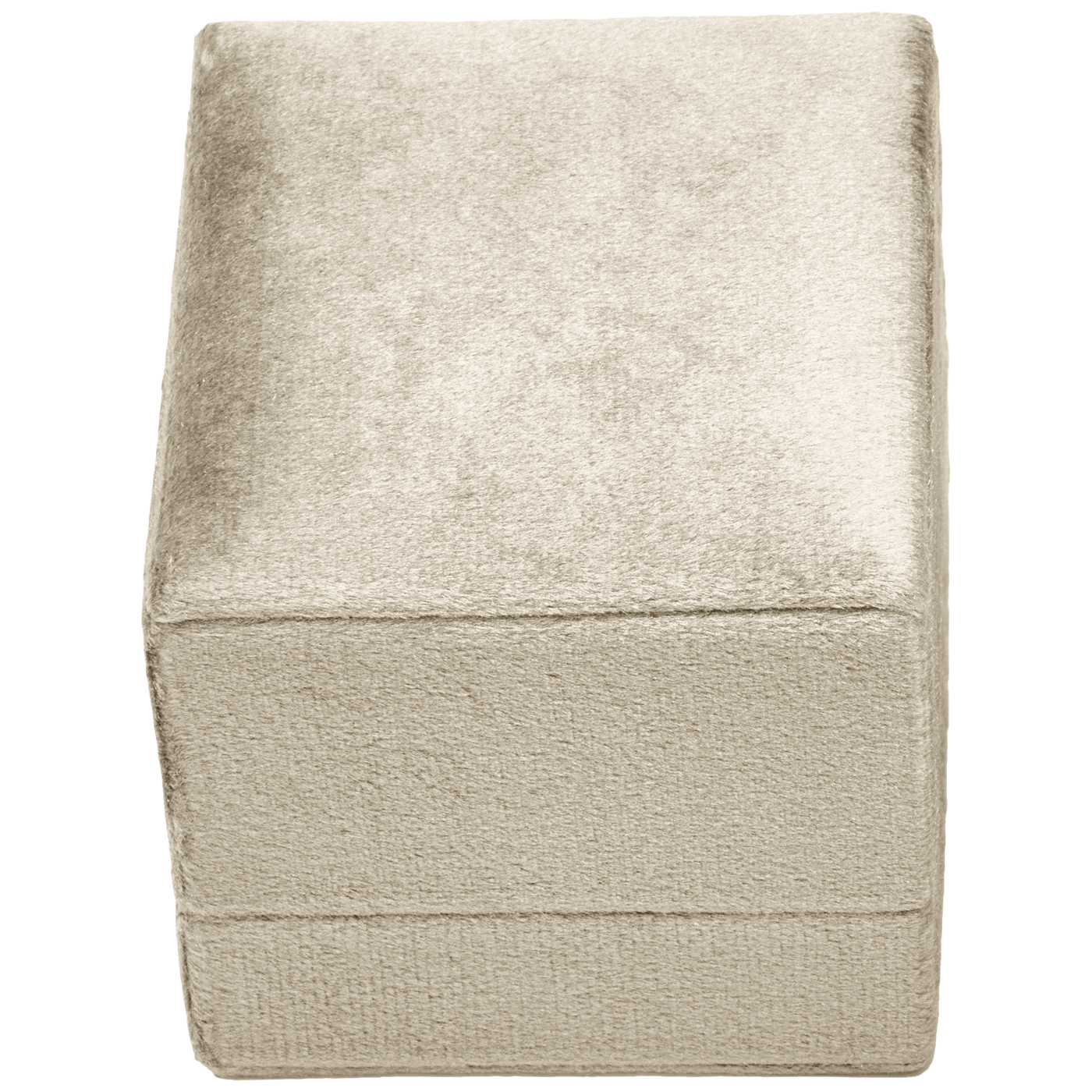 Socases Schmucketui "Classic", vanille, 60 x 65 x 60 mm - 1 Stück