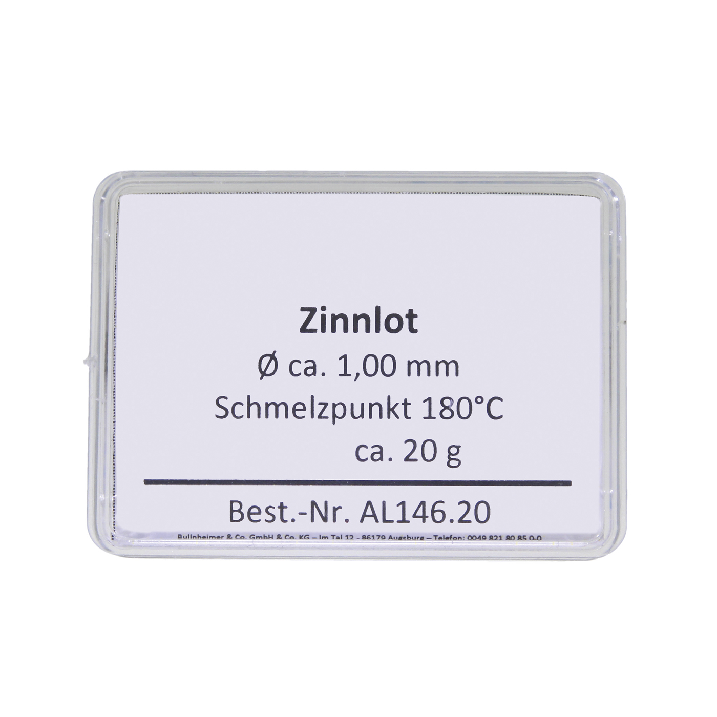 Soft Solder - 20 g