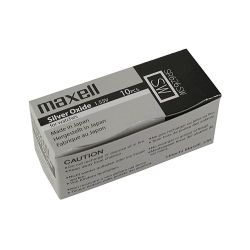 Watch Batteries 396, SR726 W - 10 pieces